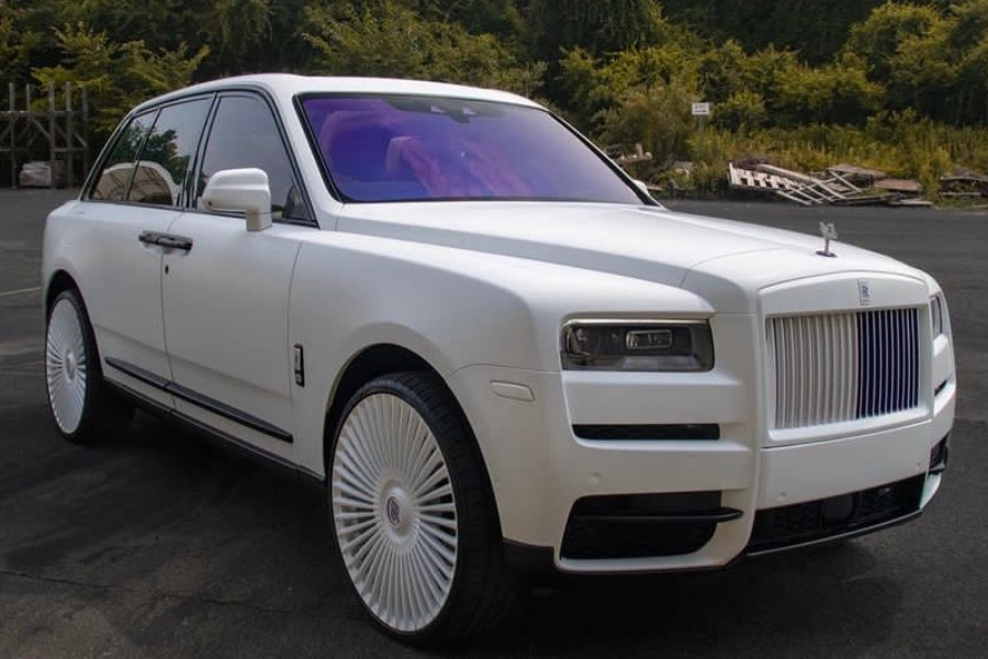 Rapper Turns Rolls-Royce Cullinan Into A Convertible Pickup