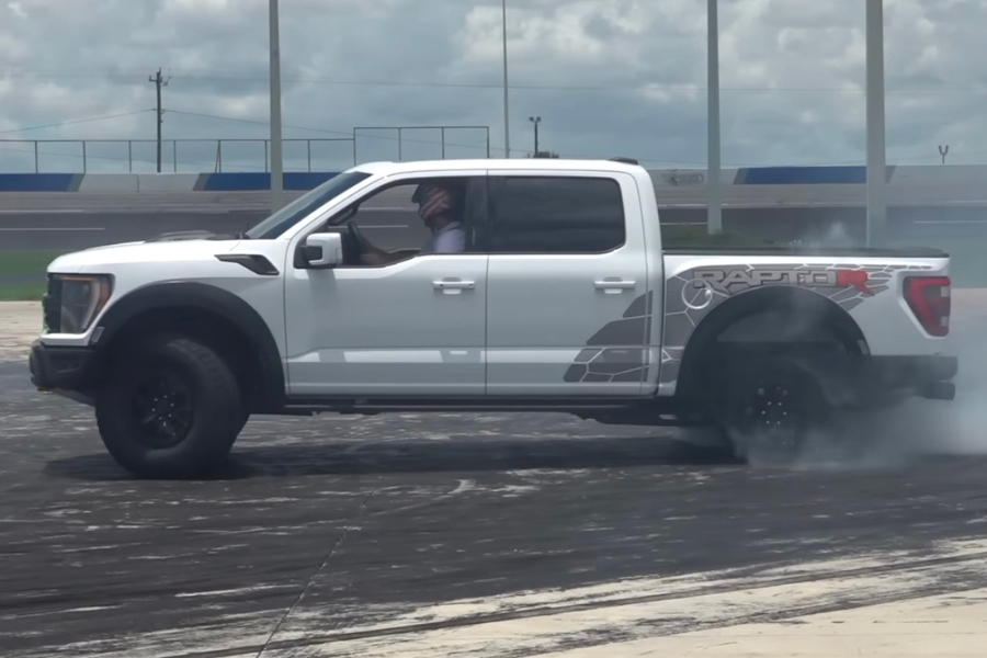 Watch A Ford F-150 Raptor R Become A Drift Car In The Hands Of Cleetus ...