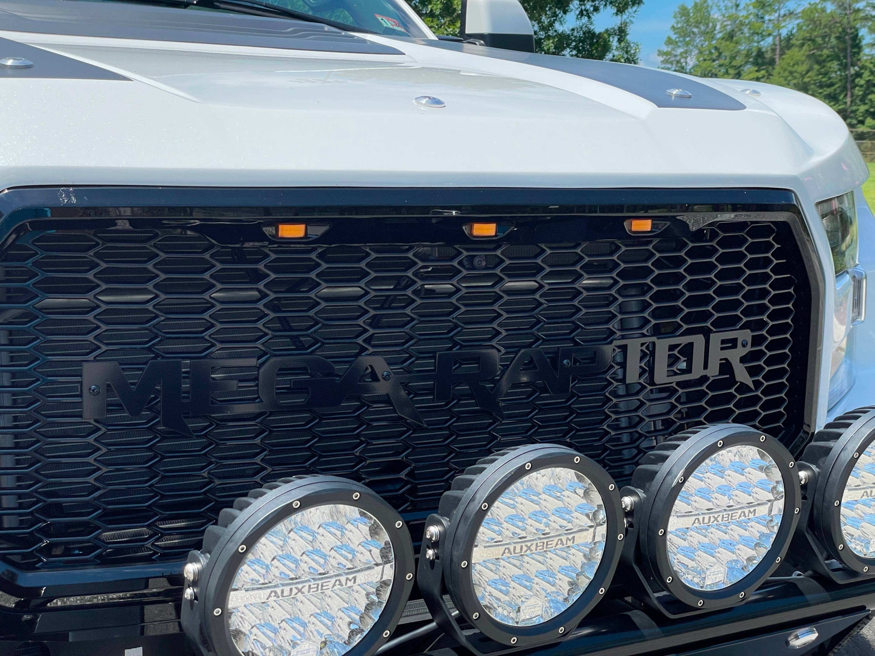 White Mega Rapter Driven: MegaRexx MegaRaptor Is A Super Duty-Based Monster For When ...