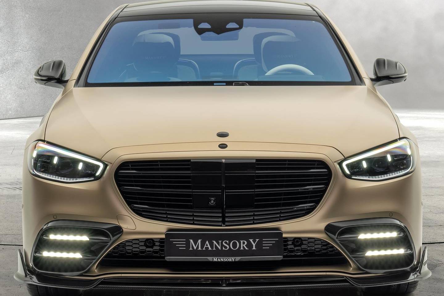 Modifed S Class Mansory Mercedes-Benz S-Class In Kalahari Gold Doesn't Look That Bad