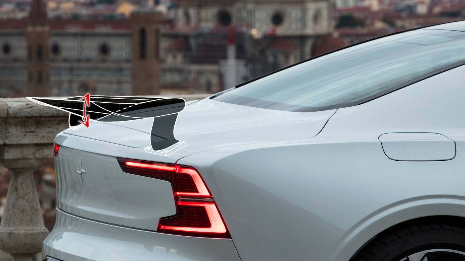 Volvo's Flexible Rear Wing Bends To Increase Downforce As You Need It