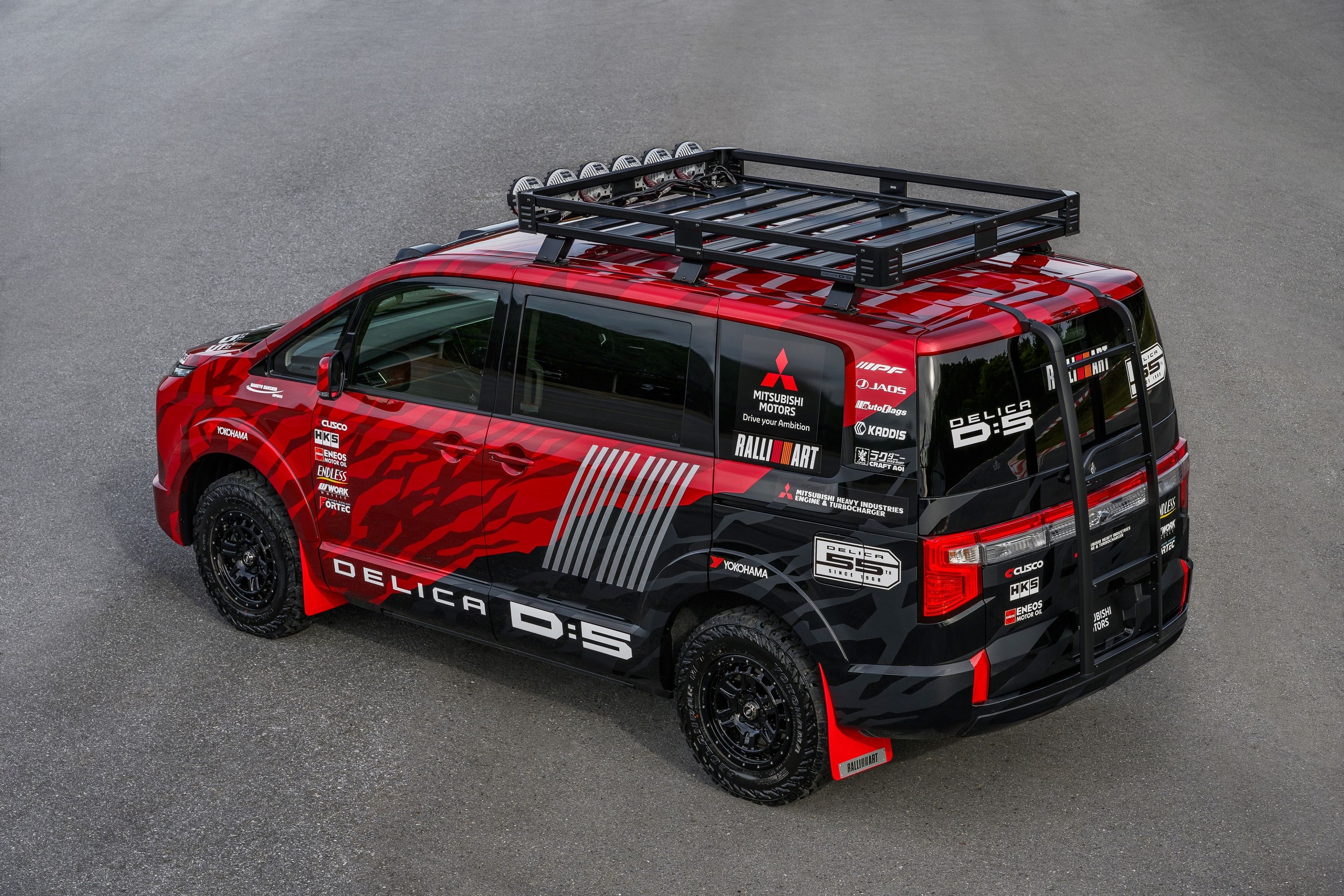 Mitsubishi Delica Ralliart AXCR Support Car Is As Cool As The