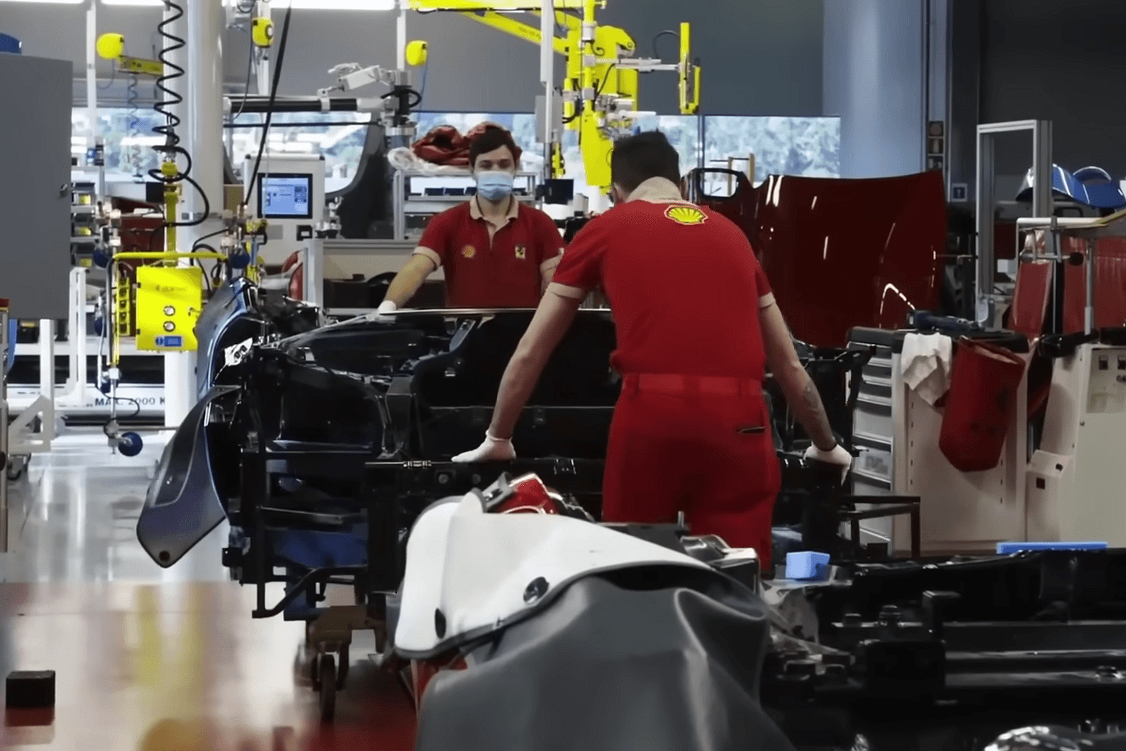 Watch: An Inside Look At Ferrari's Famous Maranello Factory
