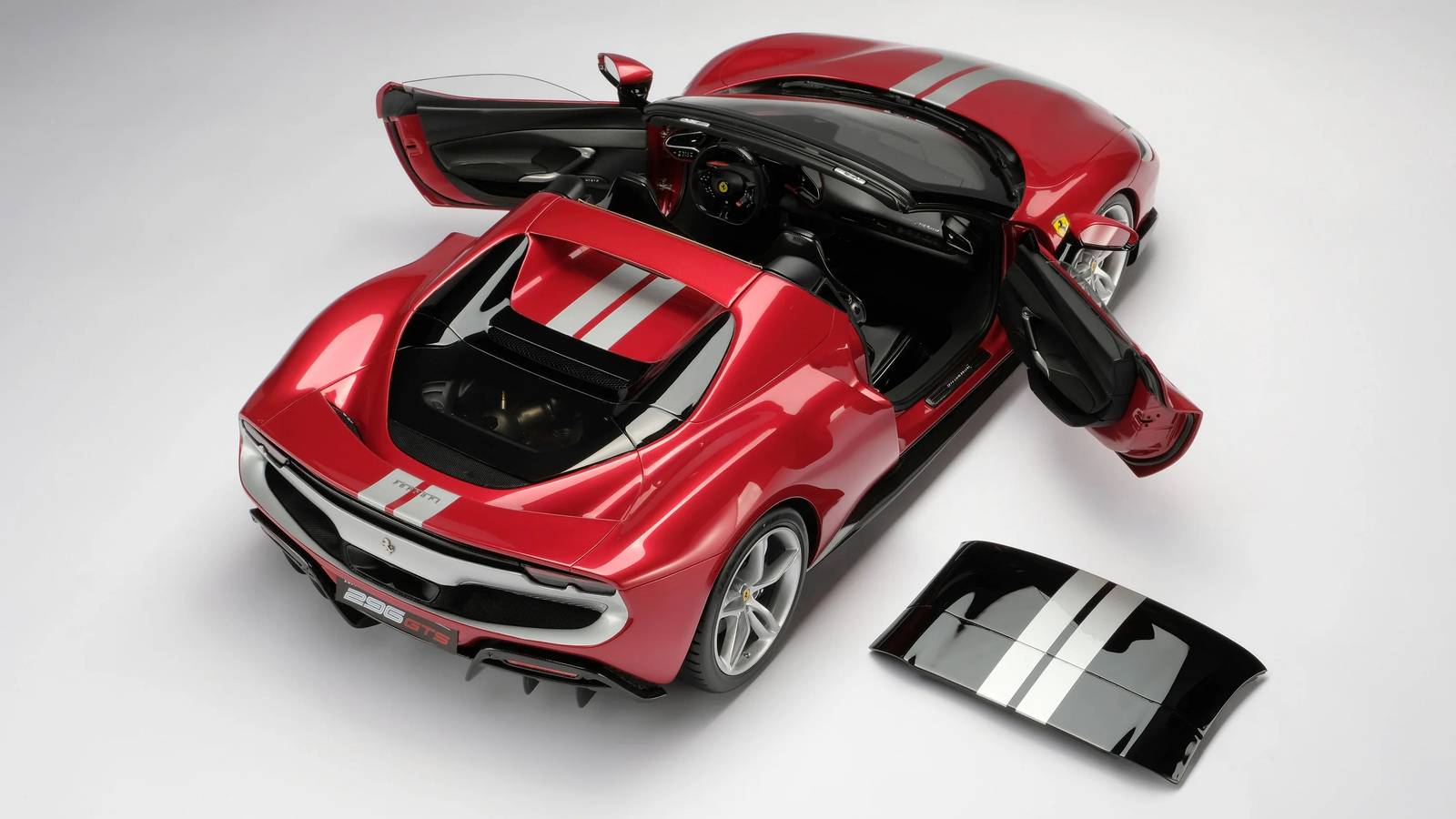 Miniature Ferrari 296 GTS Takes 300 Hours To Make