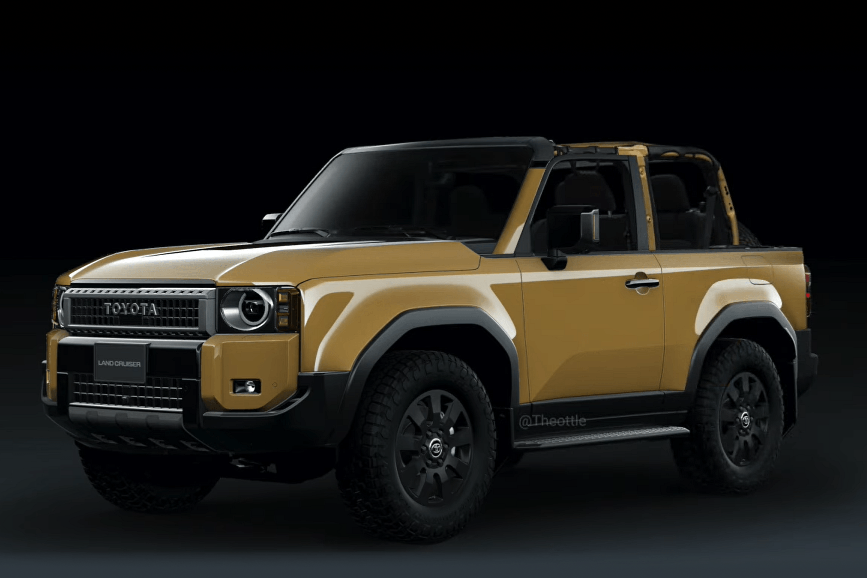 Toyota Needs To Build This 2-Door Convertible Land Cruiser