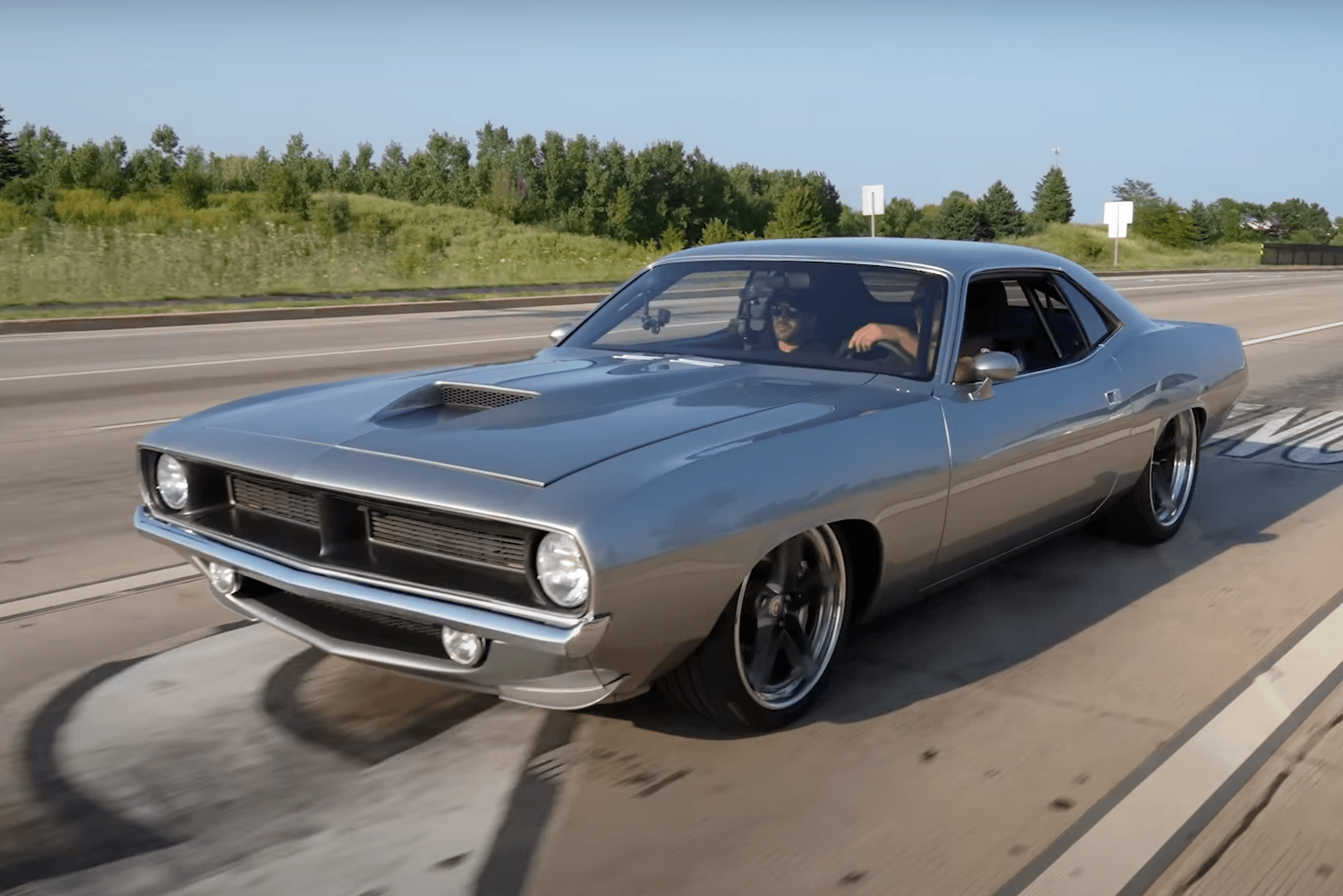 Joe Rogan's Plymouth Sickfish Cuda Is Back And Louder Than Ever