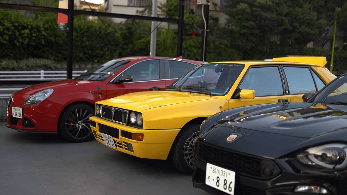 Amazing European Sports Car Collection Found In Japanese Shop