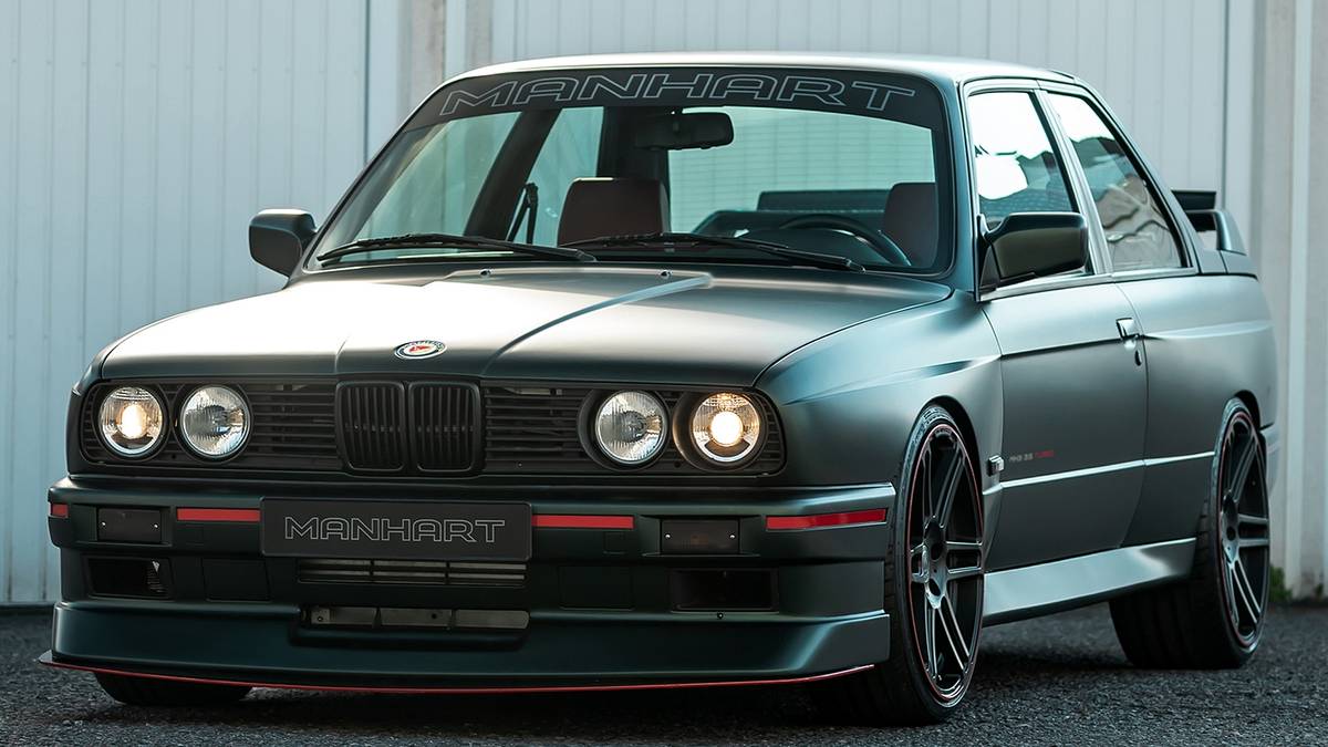E30 BMW M3 Upgraded With 400-HP Alpina Inline-Six Looks Epic