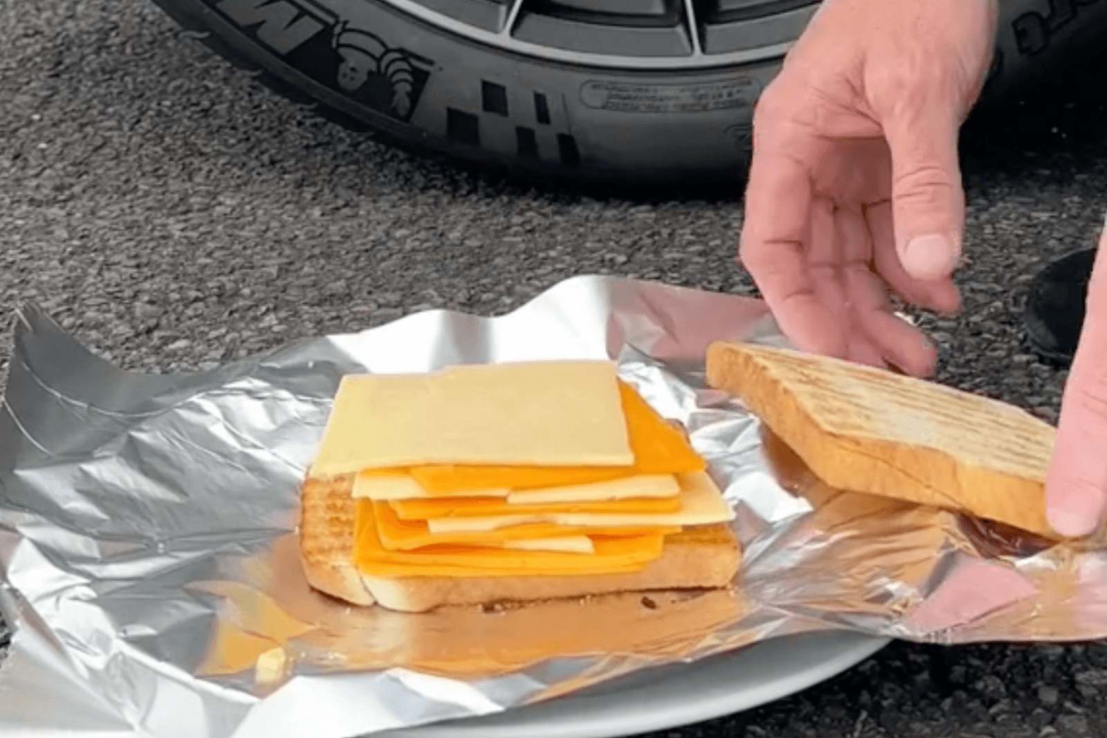 Watch Gordon Ramsay Make A Grilled Cheese Using An Aston Martin Valkyrie