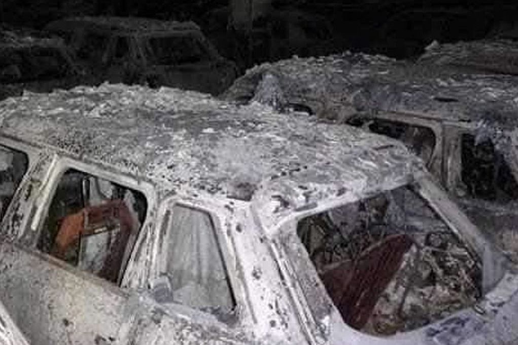 New Images Show Destruction Inside Cargo Ship Set Alight By Burning EVs