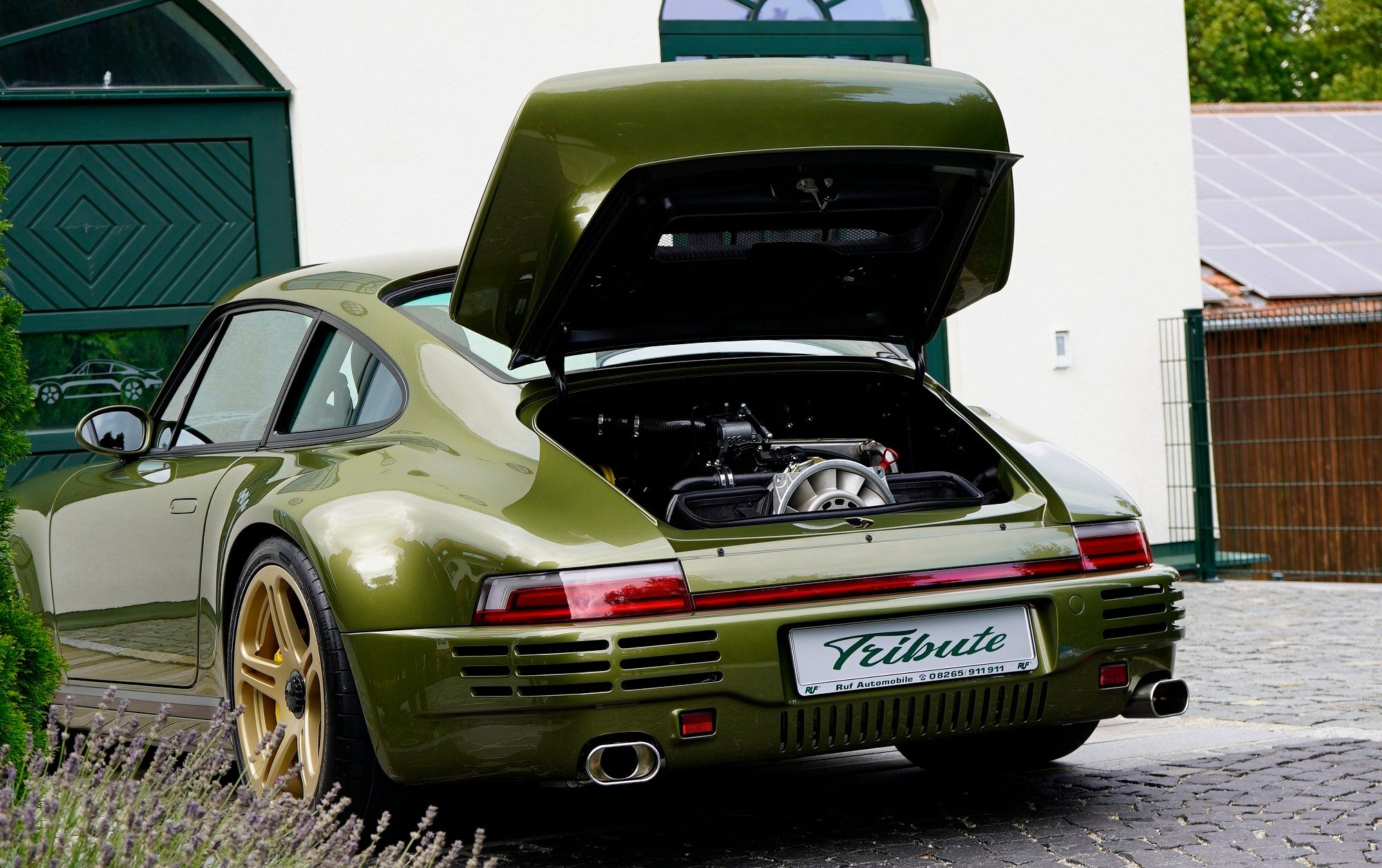 Meet The RUF Tribute: Vintage 911 Styling With A 543-HP Turbocharged ...