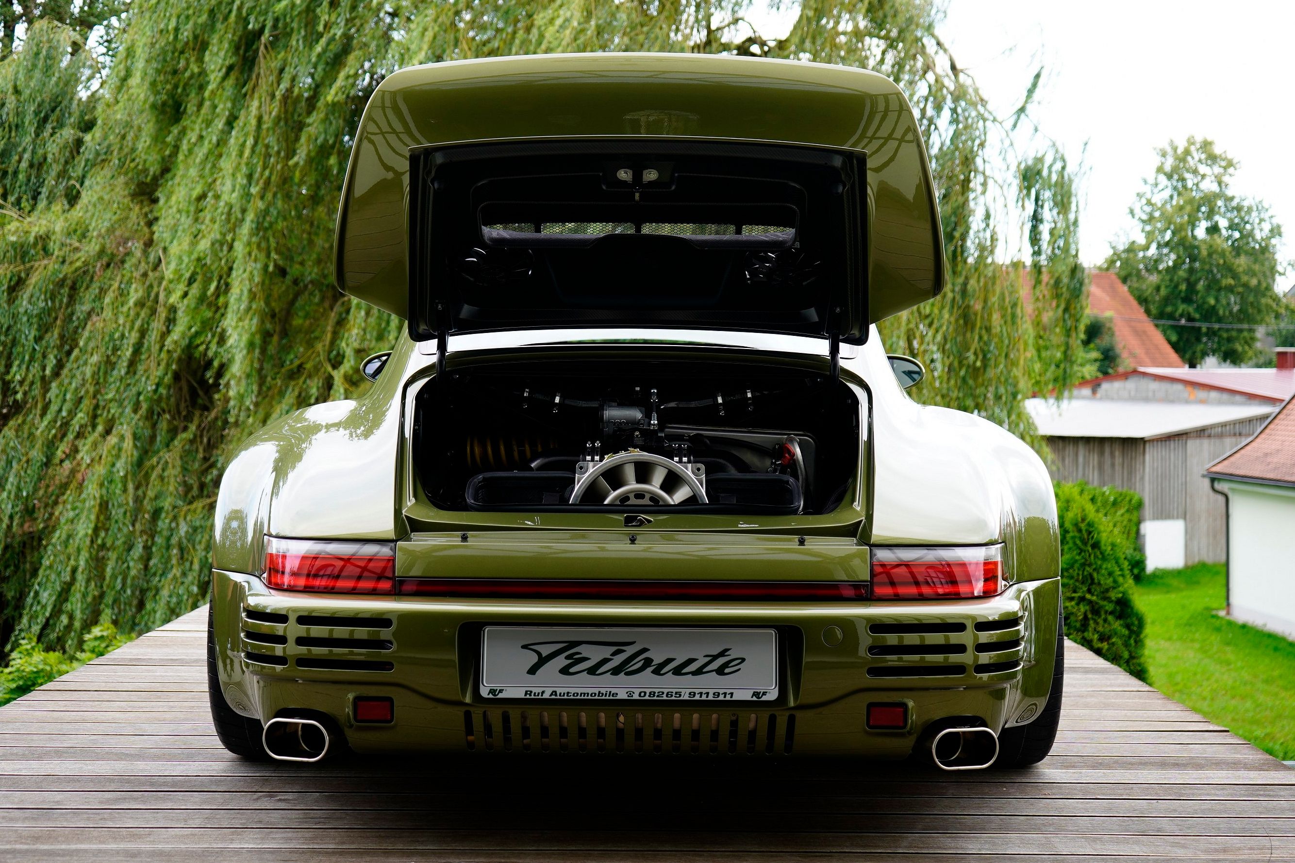 Meet The RUF Tribute: Vintage 911 Styling With A 543-HP Turbocharged ...