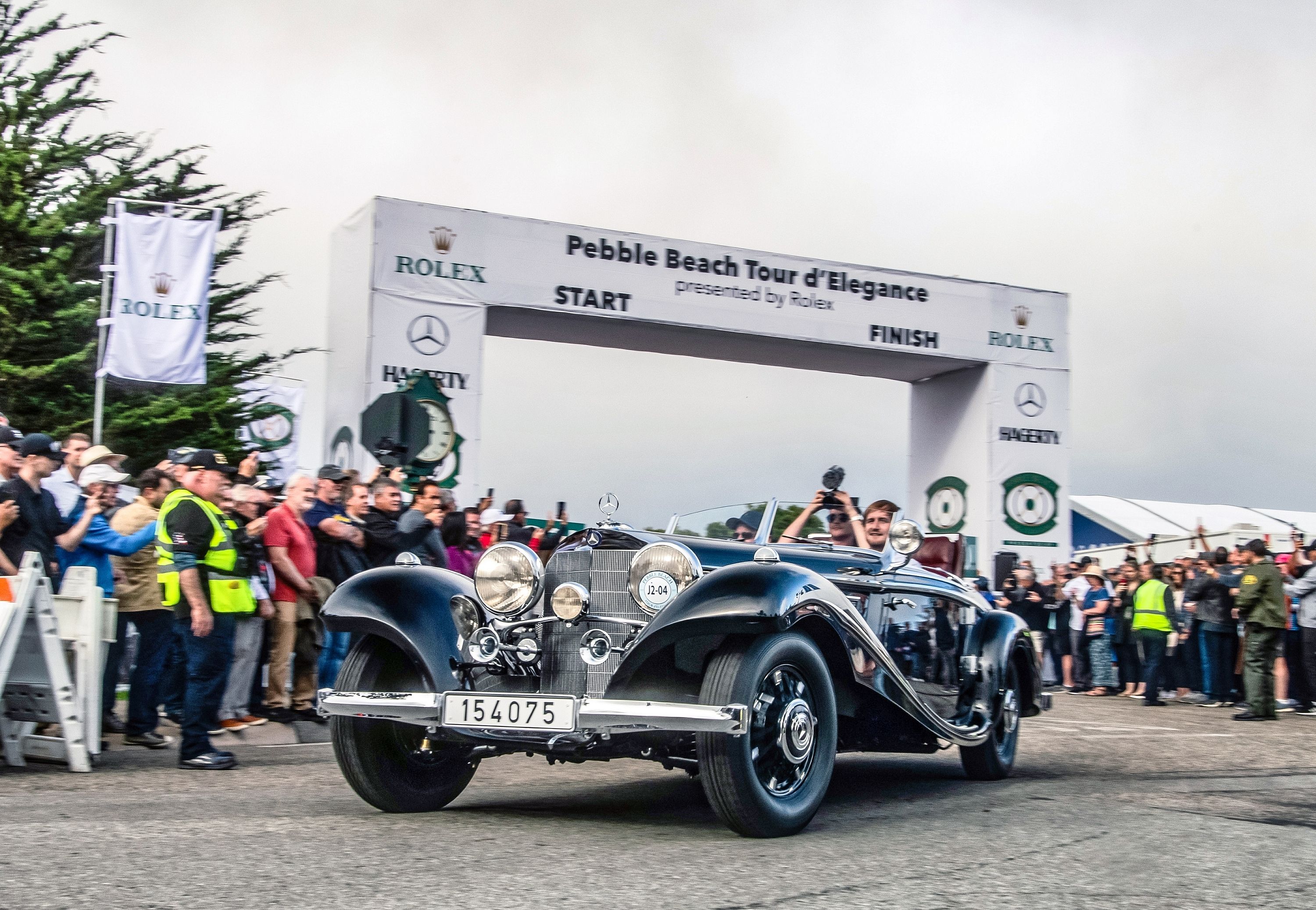 1937 Mercedes-Benz 540K Special Roadster Sets New Record At Pebble