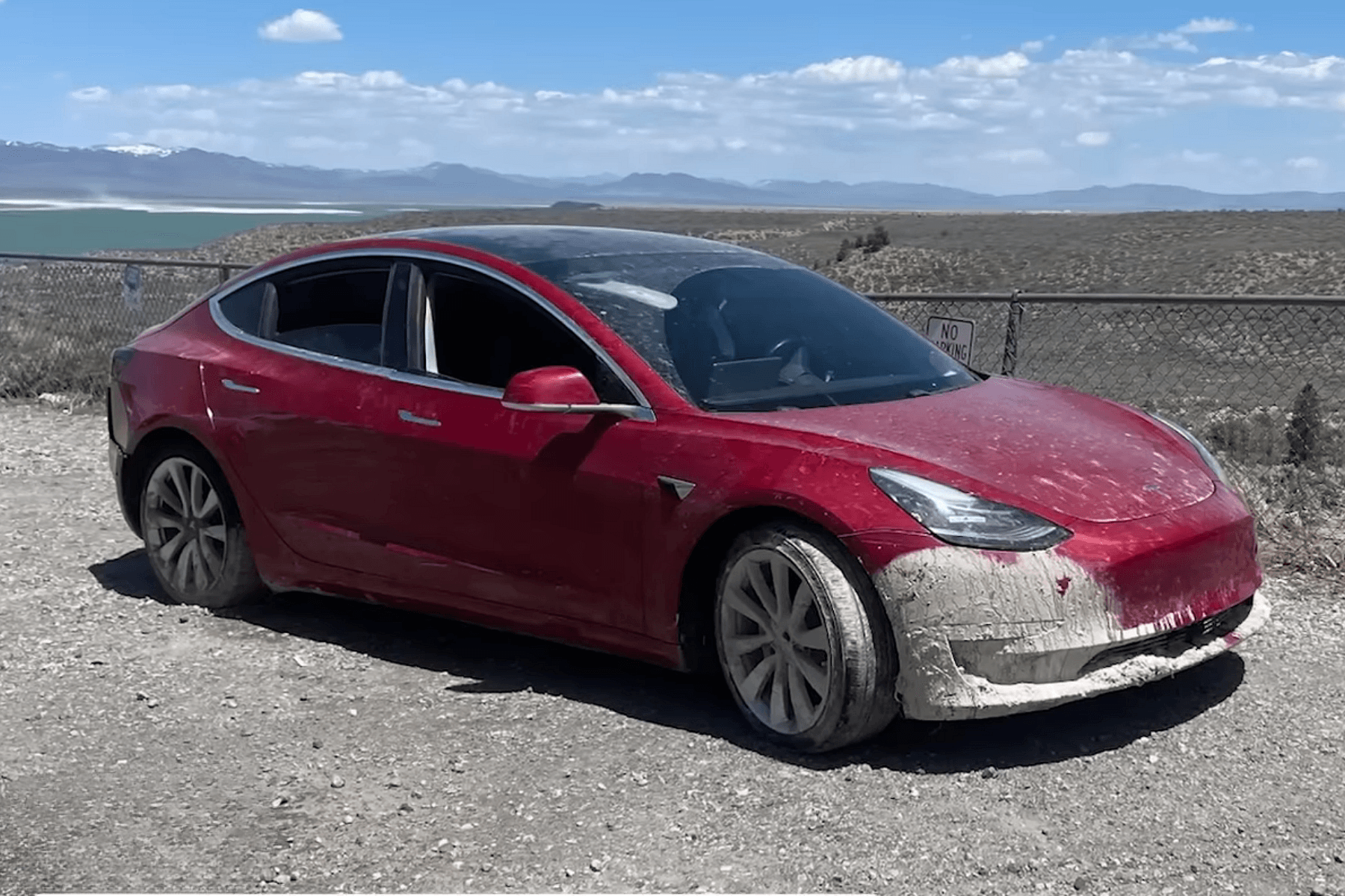 WATCH: Tesla Model 3 In Full Self Driving Mode Crashes Into A Pond