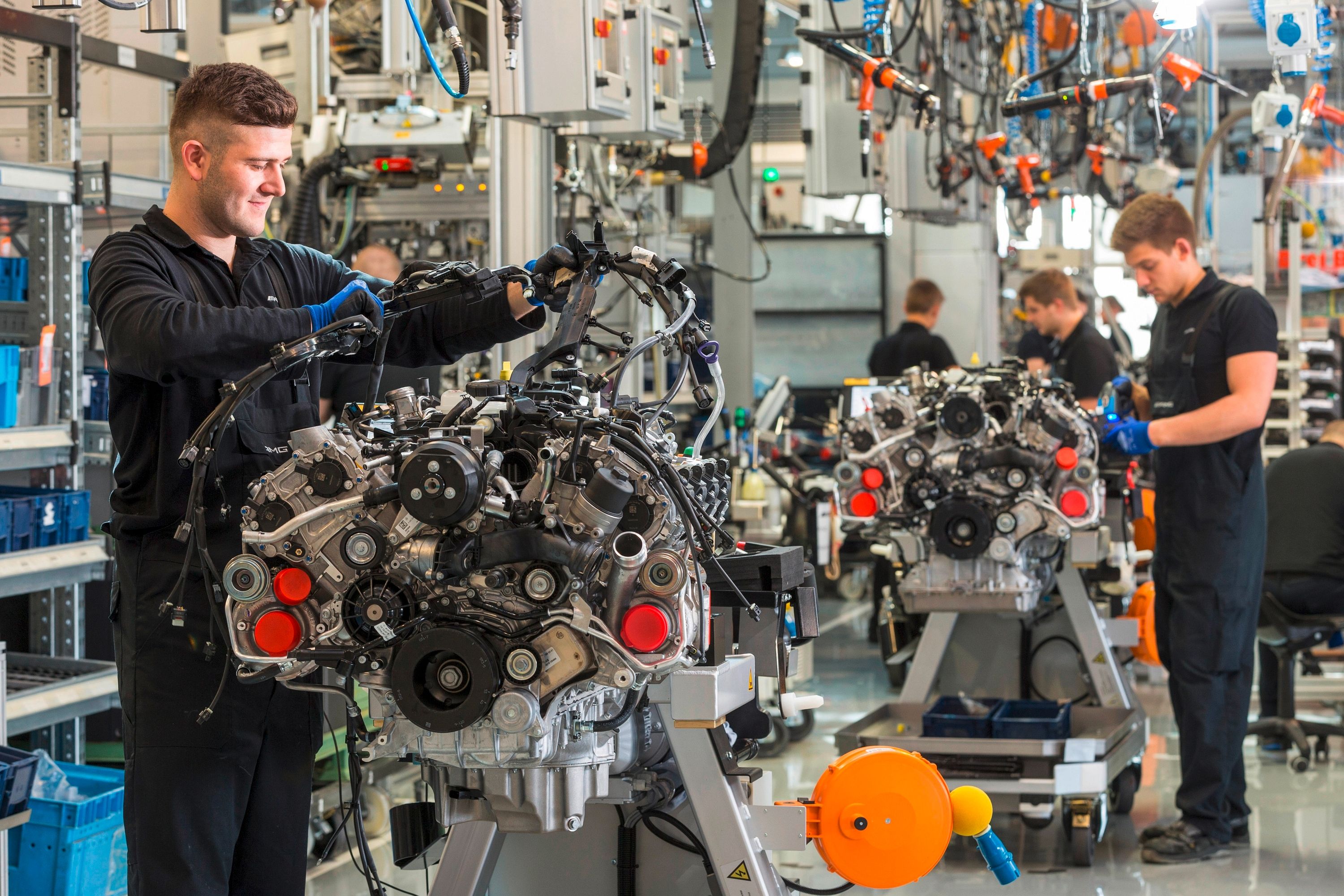 Watch How Mercedes-AMG Engines Are Built By Hand