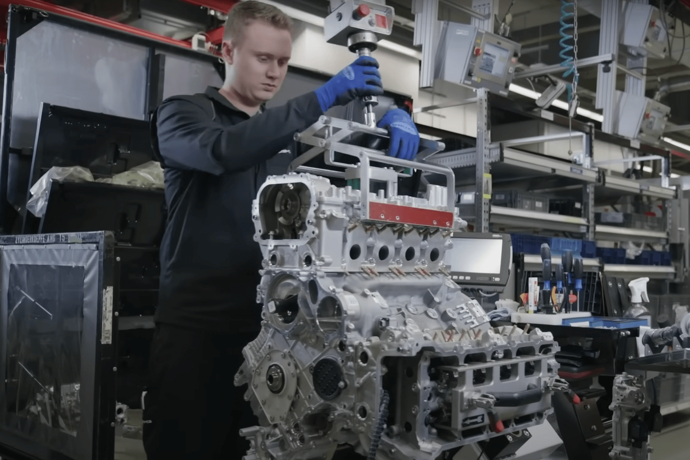Mercedes Tools Engine Build Watch How Mercedes-AMG Engines Are Built By Hand