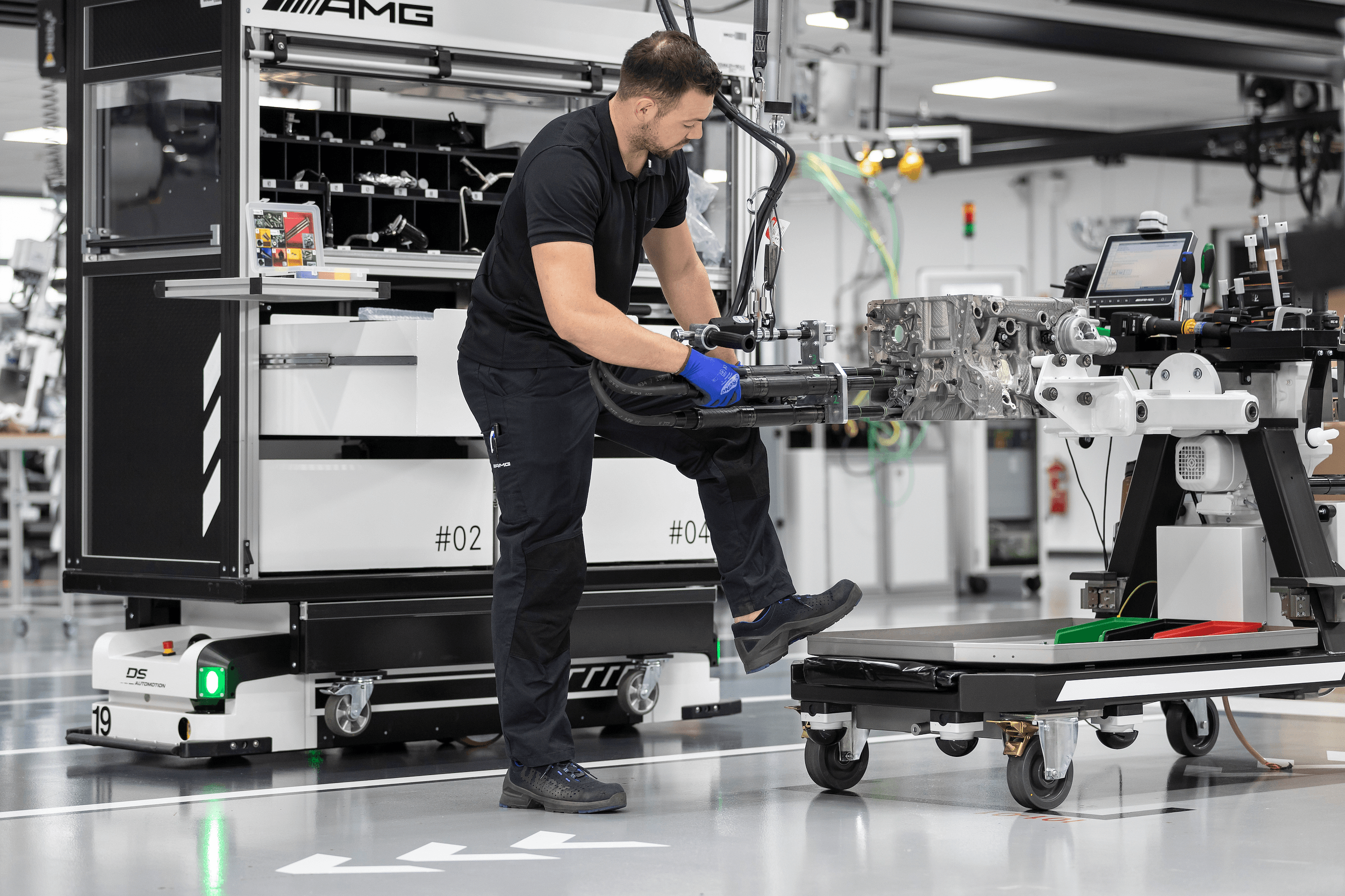 Watch How Mercedes-AMG Engines Are Built By Hand