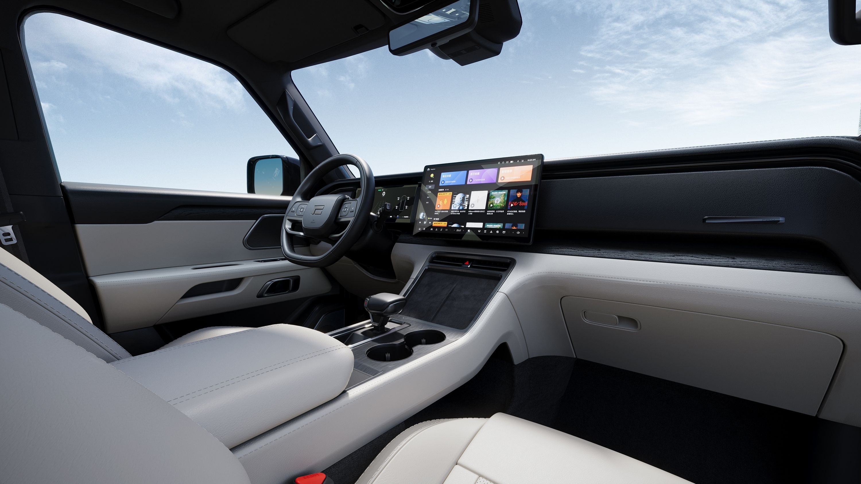 New Chinese Luxury SUV Has Six Airline Seats And A Built-In Kitchen