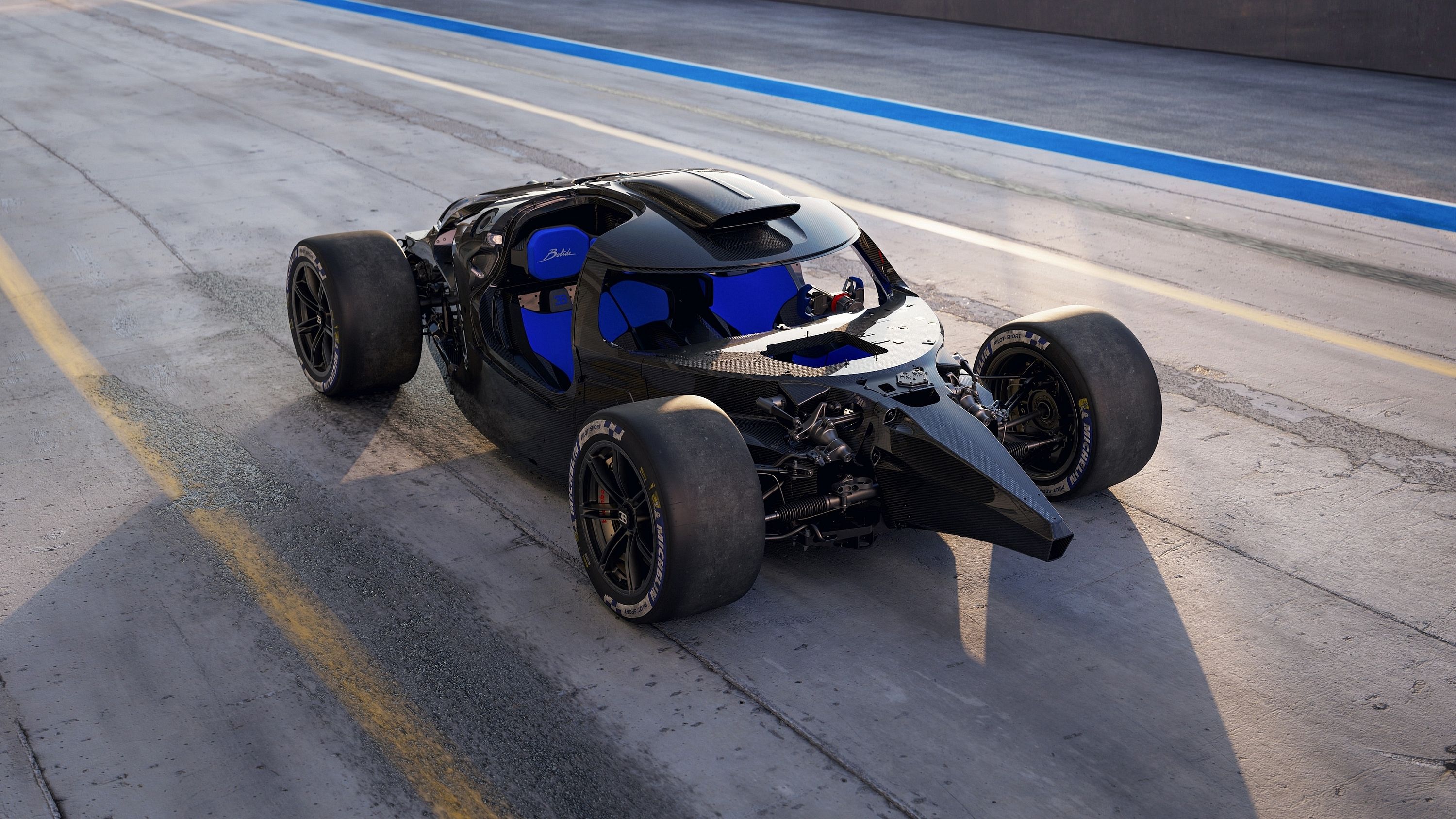 Wild 1,600HP Carbon Fiber GoKart Is Actually A Bugatti Bolide