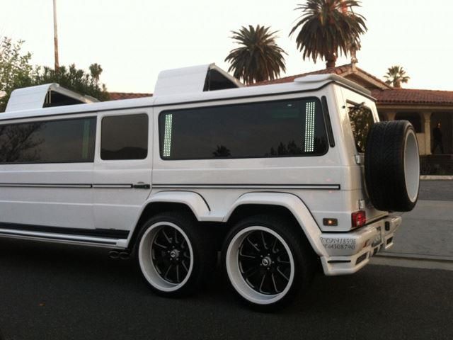 Mercedes G55 Amg Stretched By Platinum Style Limos 