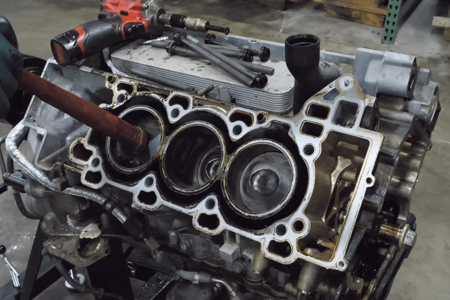 WATCH: Jaguar V6 Engine Teardown Shows Overheating Can Be Fatal