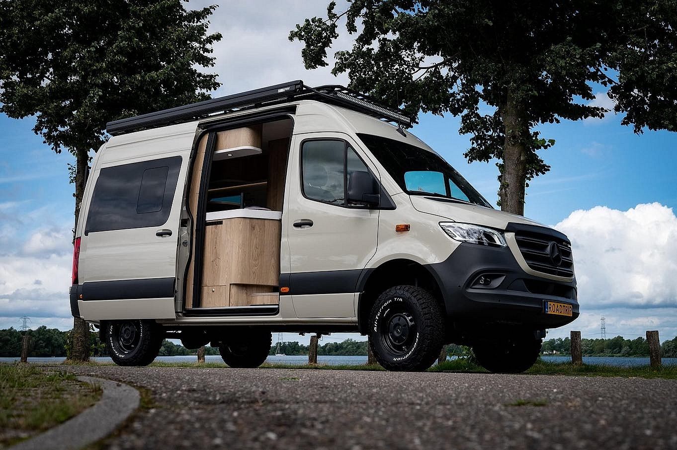 Mercedes Benz Sprinter Converted To High End Hotel On Wheels