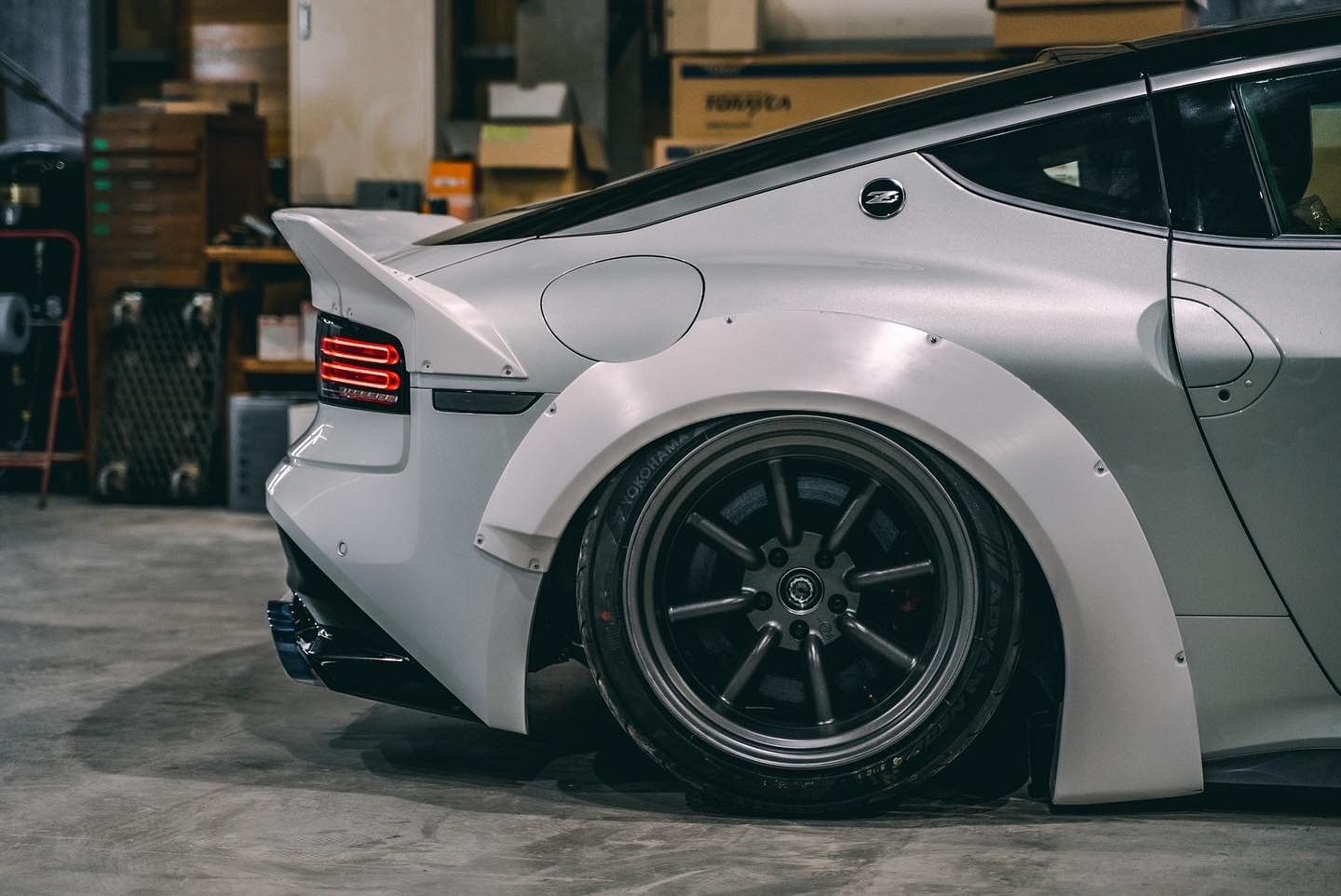 New Nissan Z Hacked Up By Liberty Walk For Its Latest