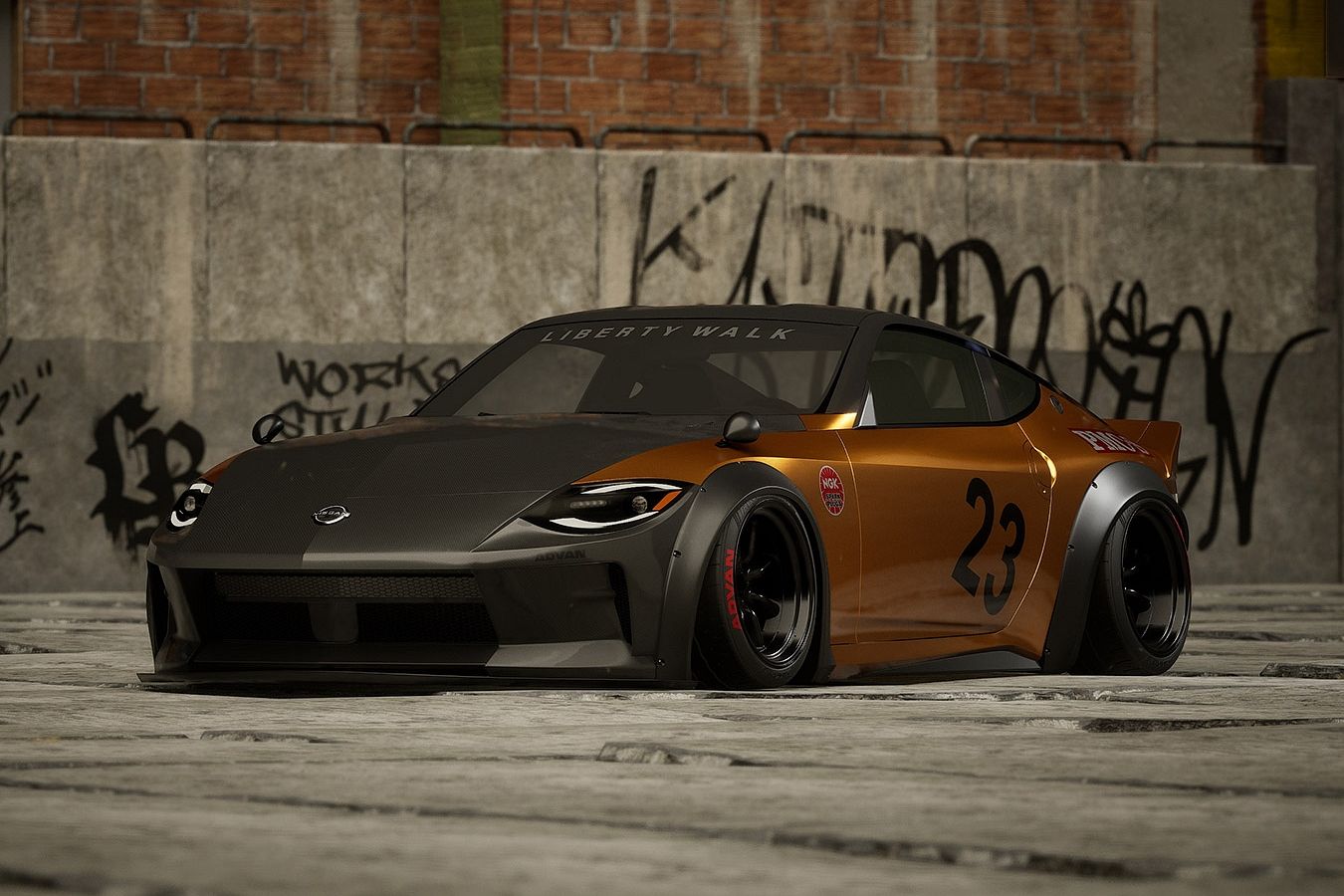 LIBERTY.　THE ACHIEVIST'S　EDIT New Nissan Z Hacked Up By Liberty Walk For Its Latest