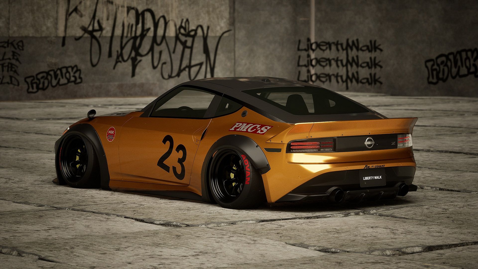 liberty　1001 Quanguan 100149 Liberty Walk Nissan Fairlady 240ZG - YWOBB