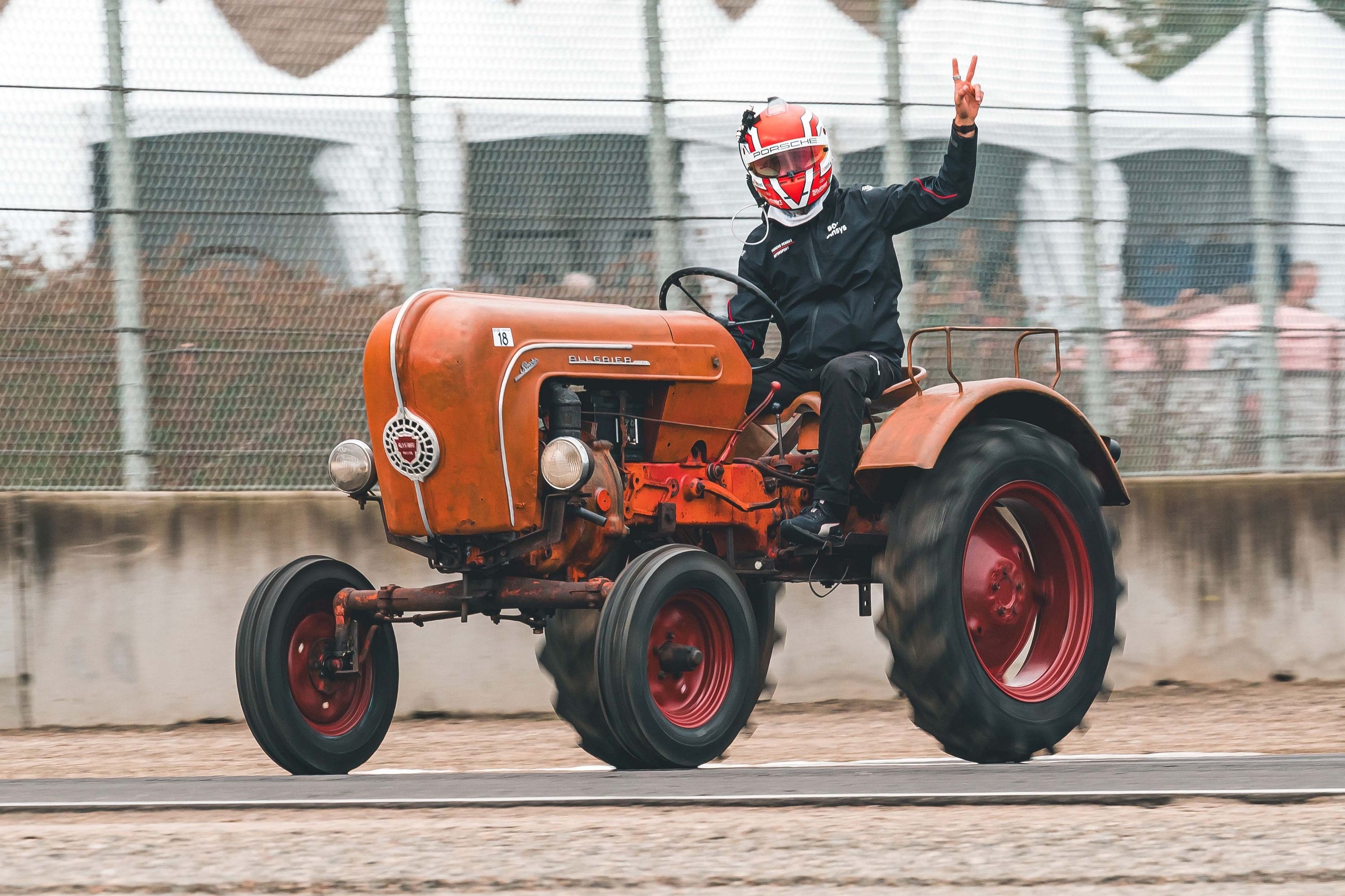 Porsche's Tractor Race At Laguna Seca Was The Slowest One-Make Race Ever