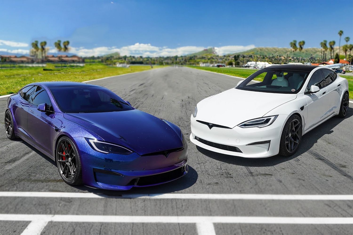 Tesla Model S Plaid Drag Race Reveals If The Track Package Is Worth The Extra 20 000