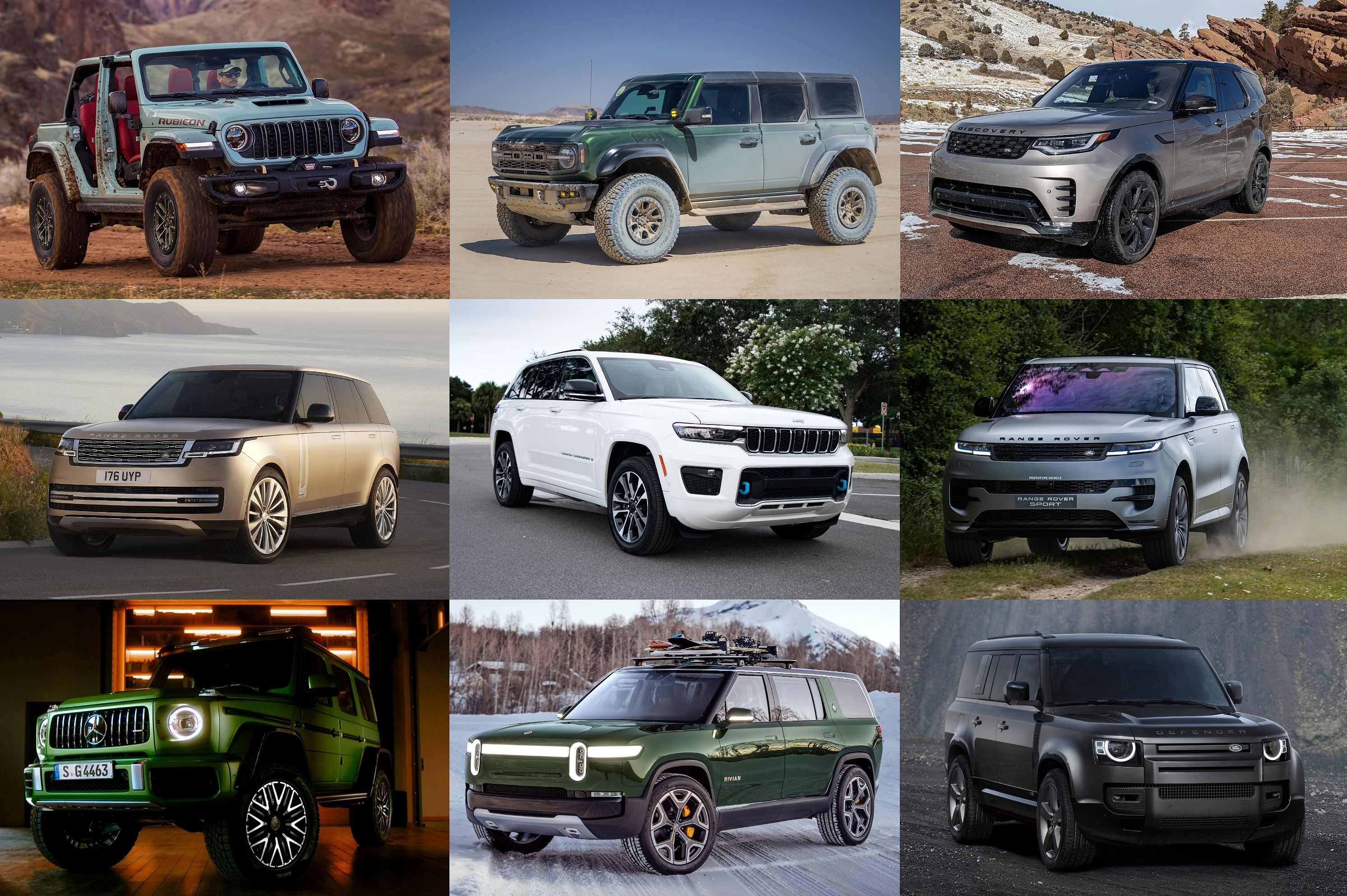 10 SUVs With The Highest Ground Clearance