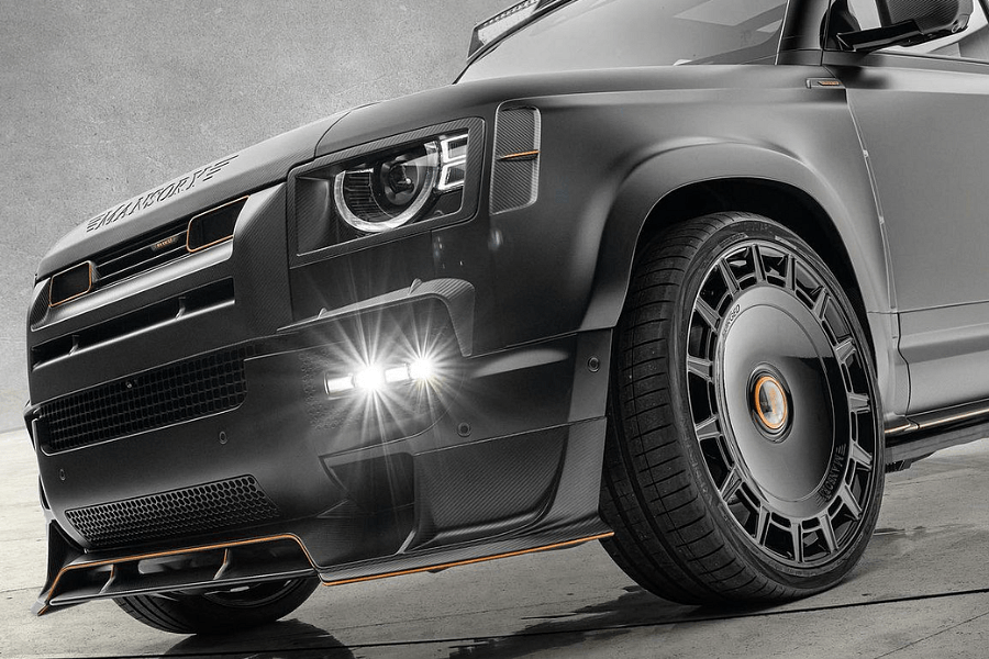 Mansory Gave 650-HP Land Rover Defender A Beating With The Ugly Stick