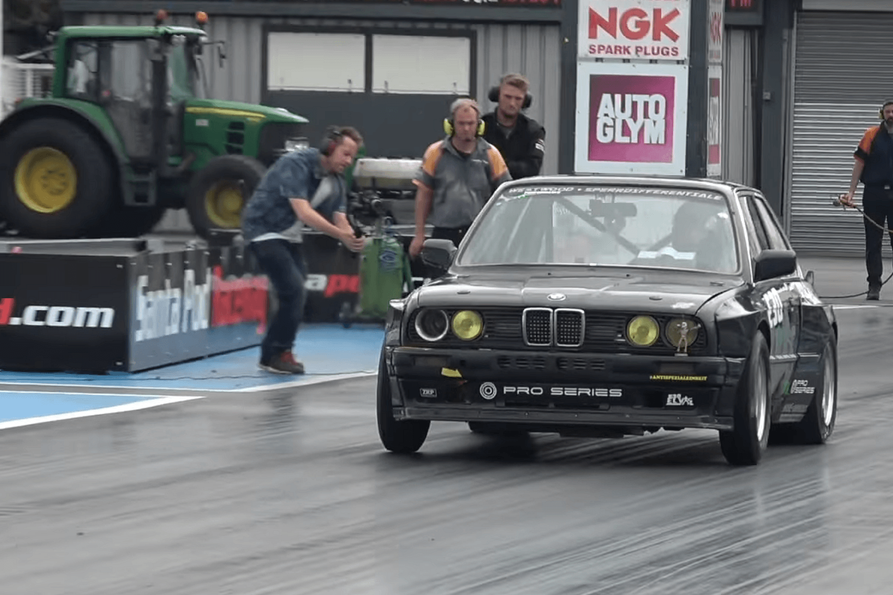 1100hp M50-Powered BMW E30 Dragster