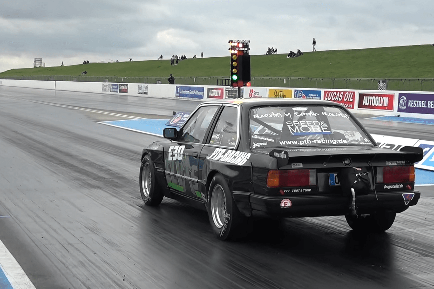 1100hp M50-Powered BMW E30 Dragster