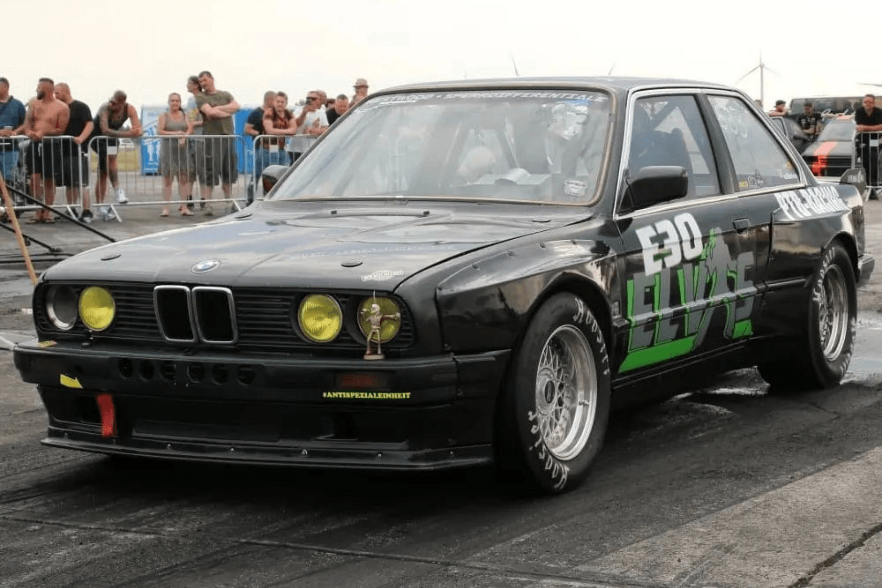 1100hp M50-Powered BMW E30 Dragster