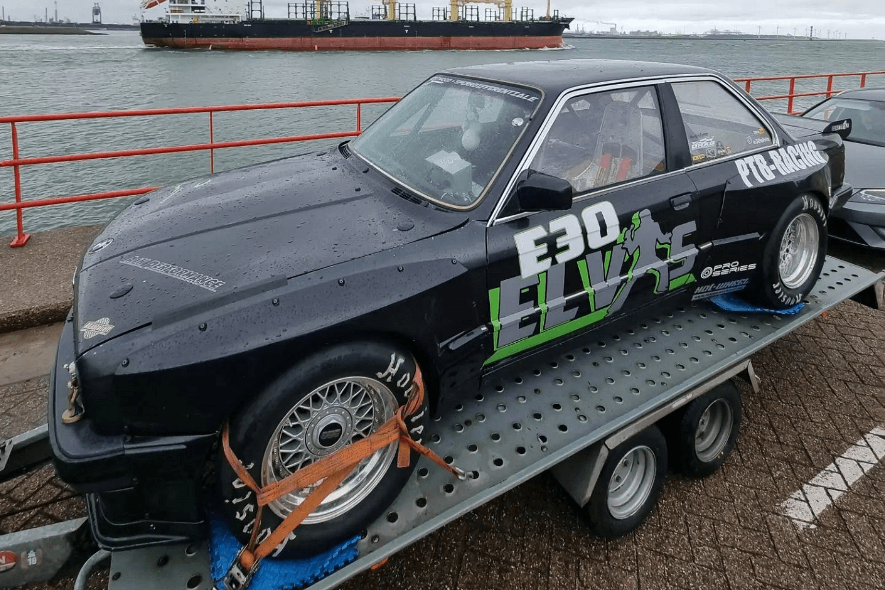 1100hp M50-Powered BMW E30 Dragster