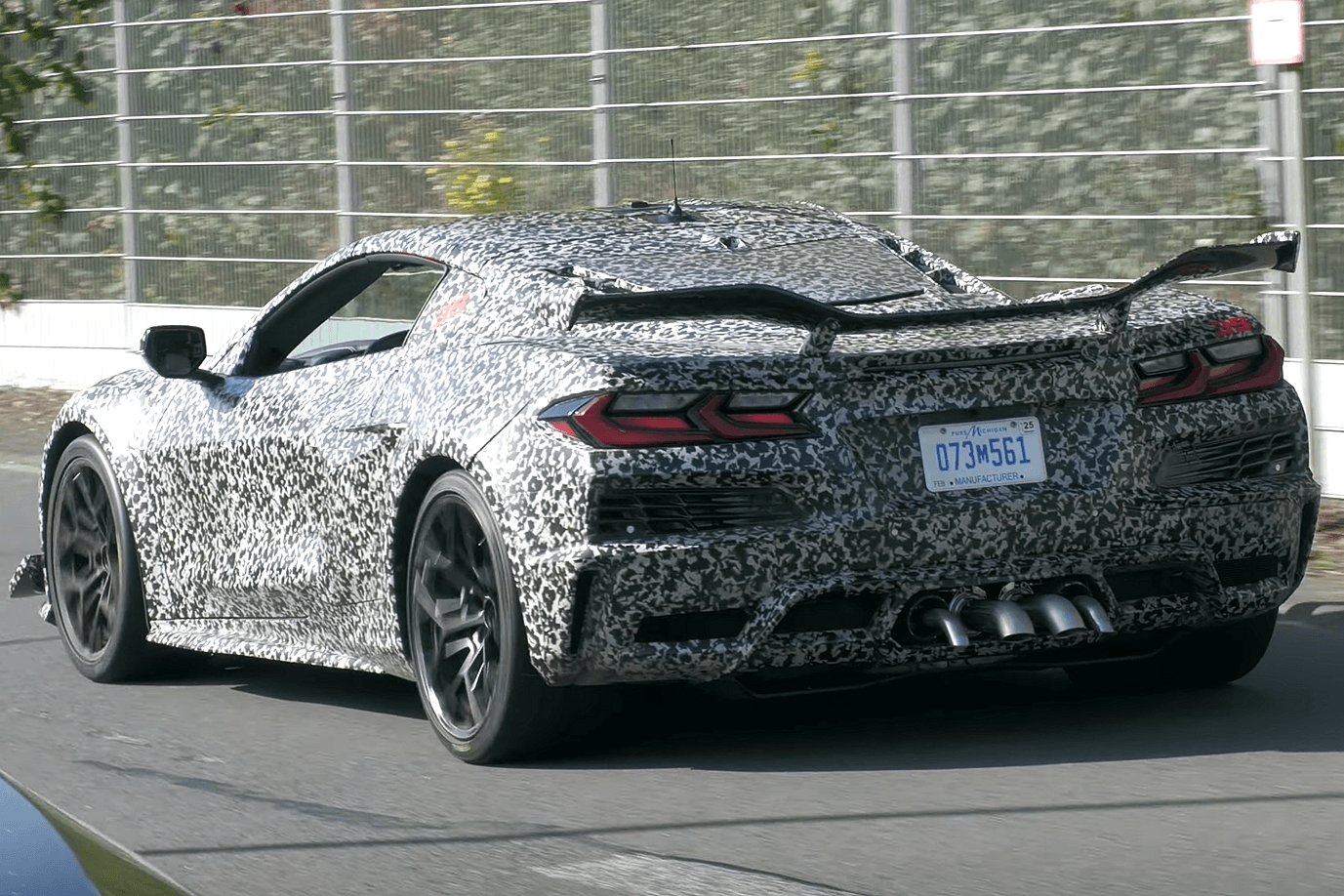 2025 Chevrolet Corvette ZR1 Sounds Awesome At The Nurburgring