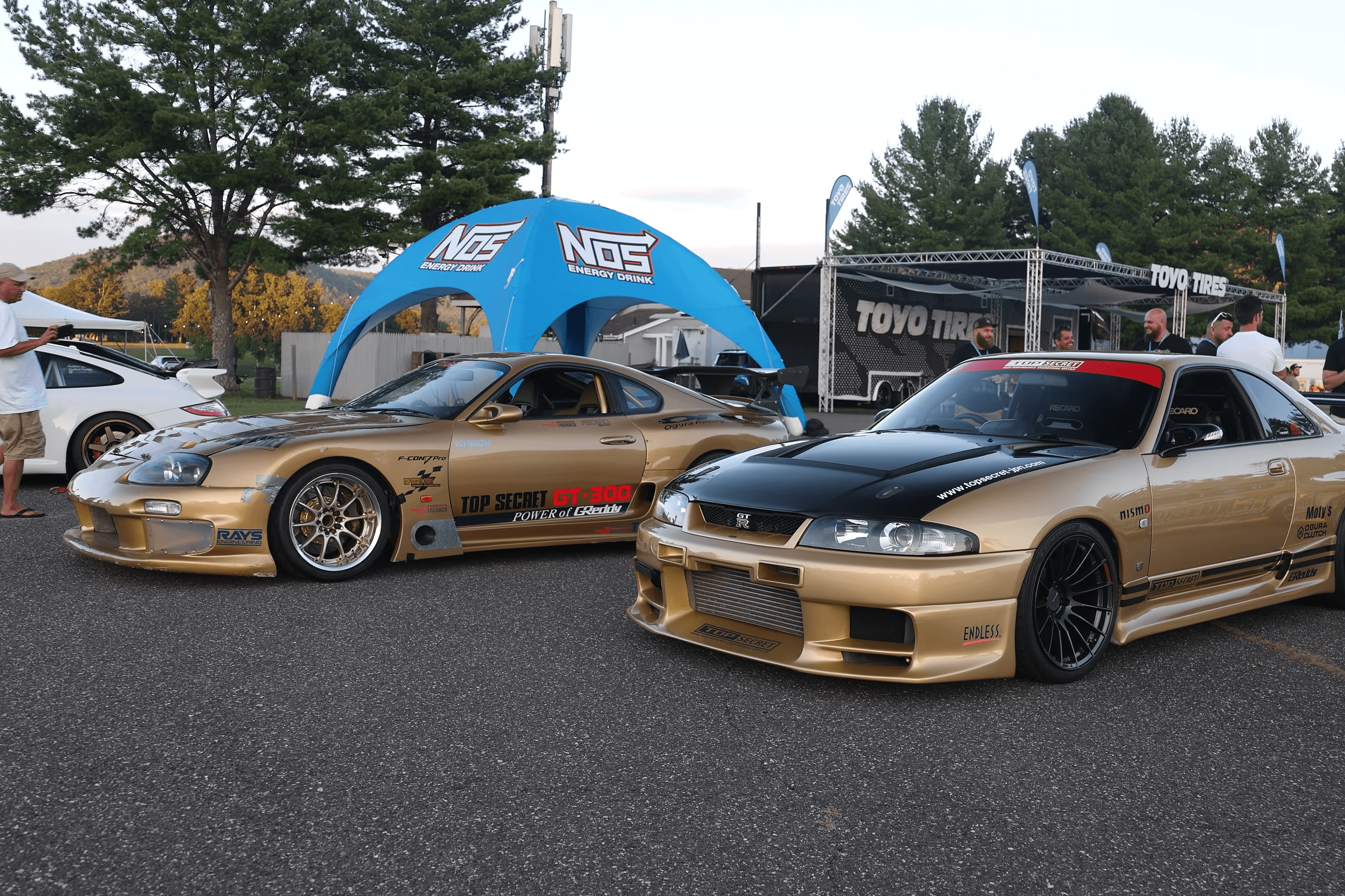 Trio Of Golden Top Secret Legends Is The Ultimate JDM Tuner