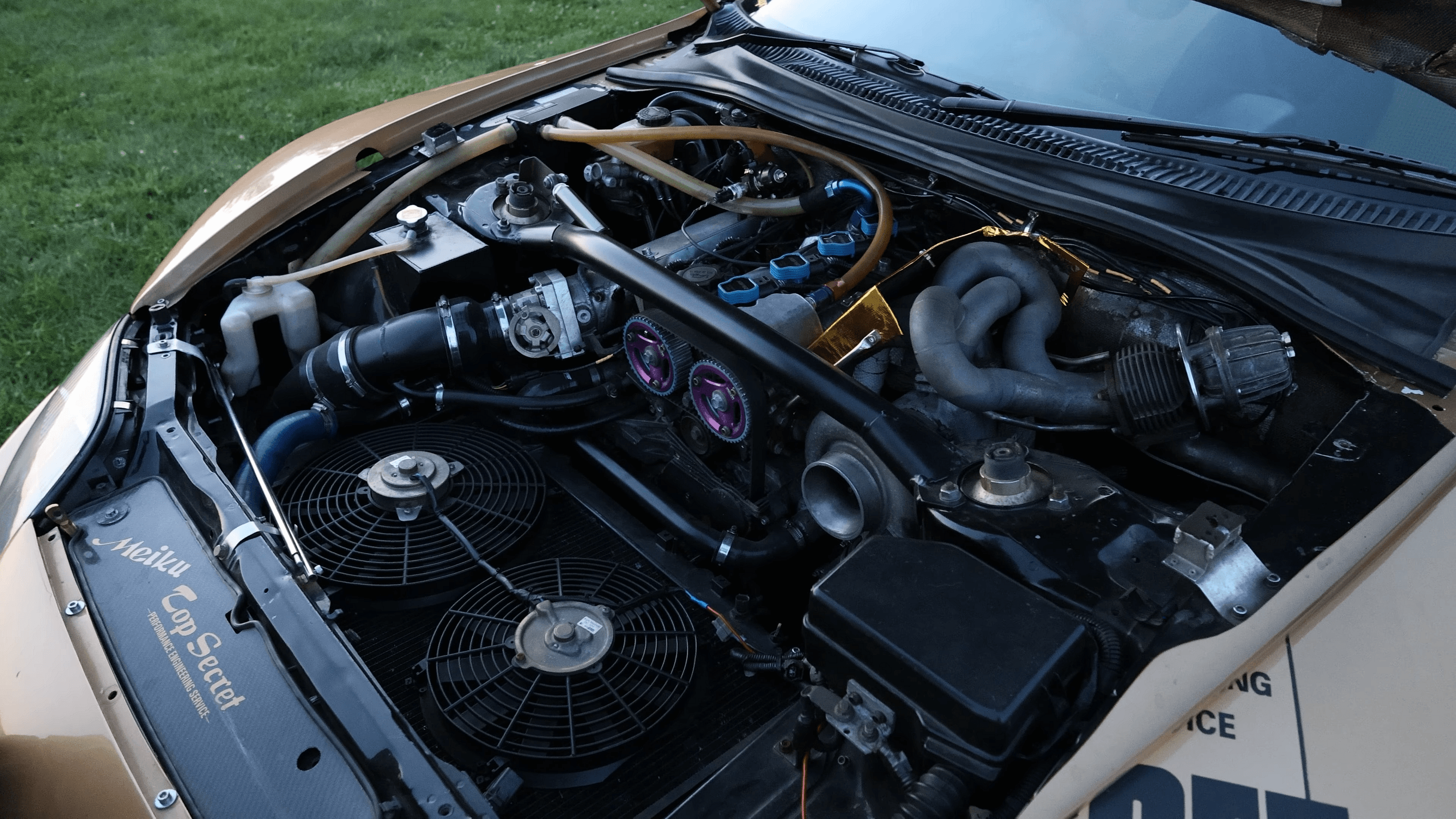 Trio Of Golden Top Secret Legends Is The Ultimate JDM Tuner Collection