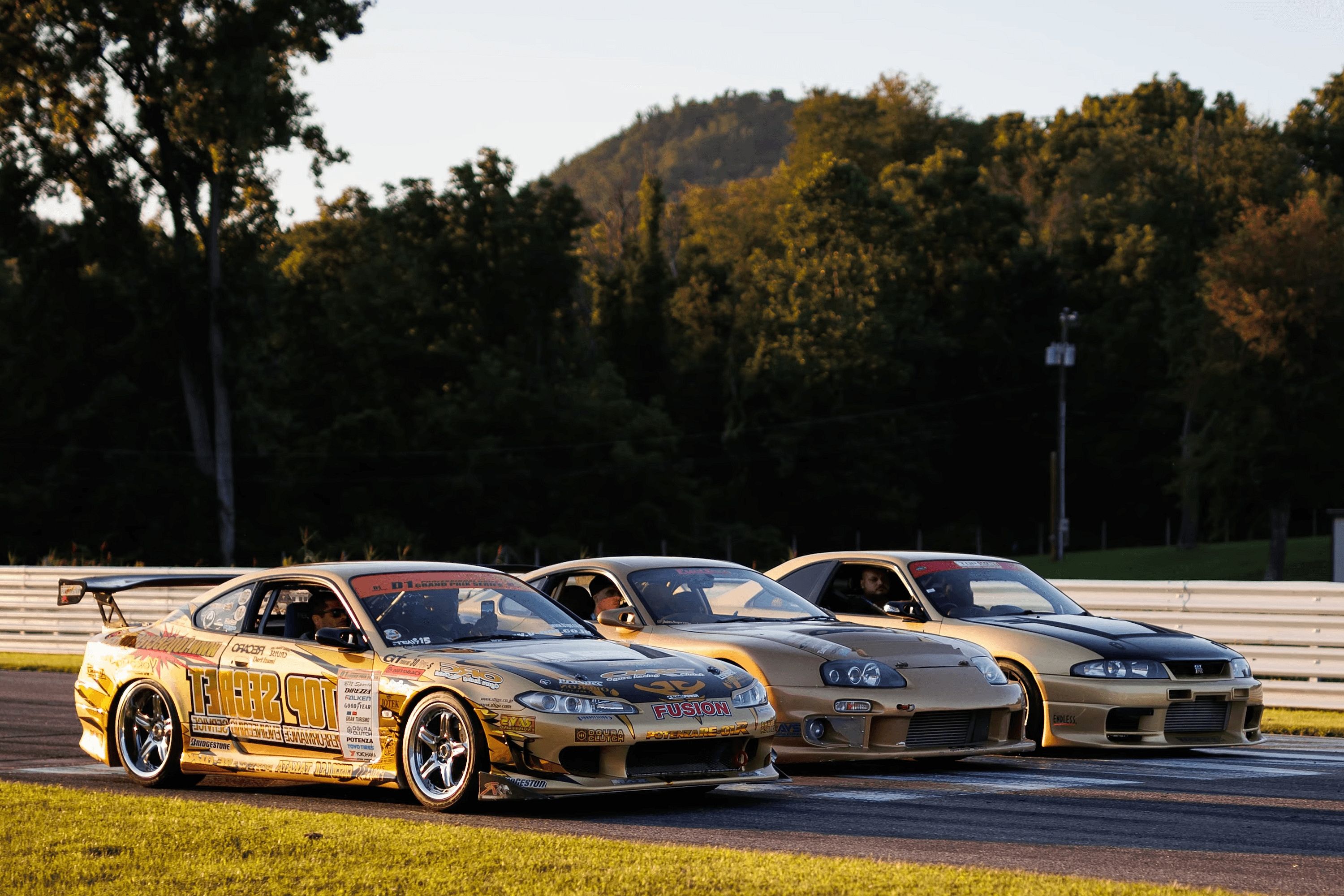 Trio Of Golden Top Secret Legends Is The Ultimate JDM Tuner