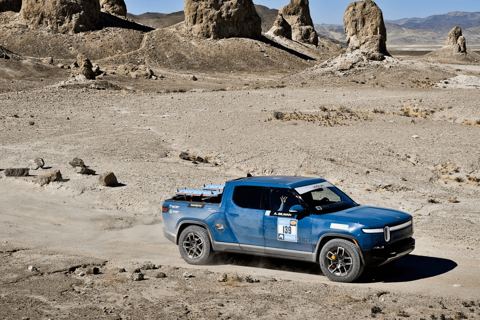 Rivian R1T Wins Rebelle Rally, The First EV To Do So
