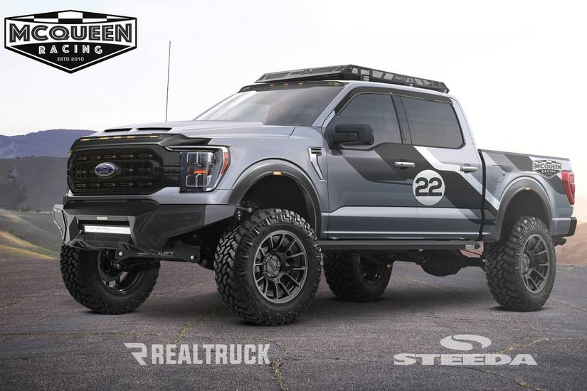 This Supercharged Ford F-150 Is The Offroad Truck Steve McQueen Would ...