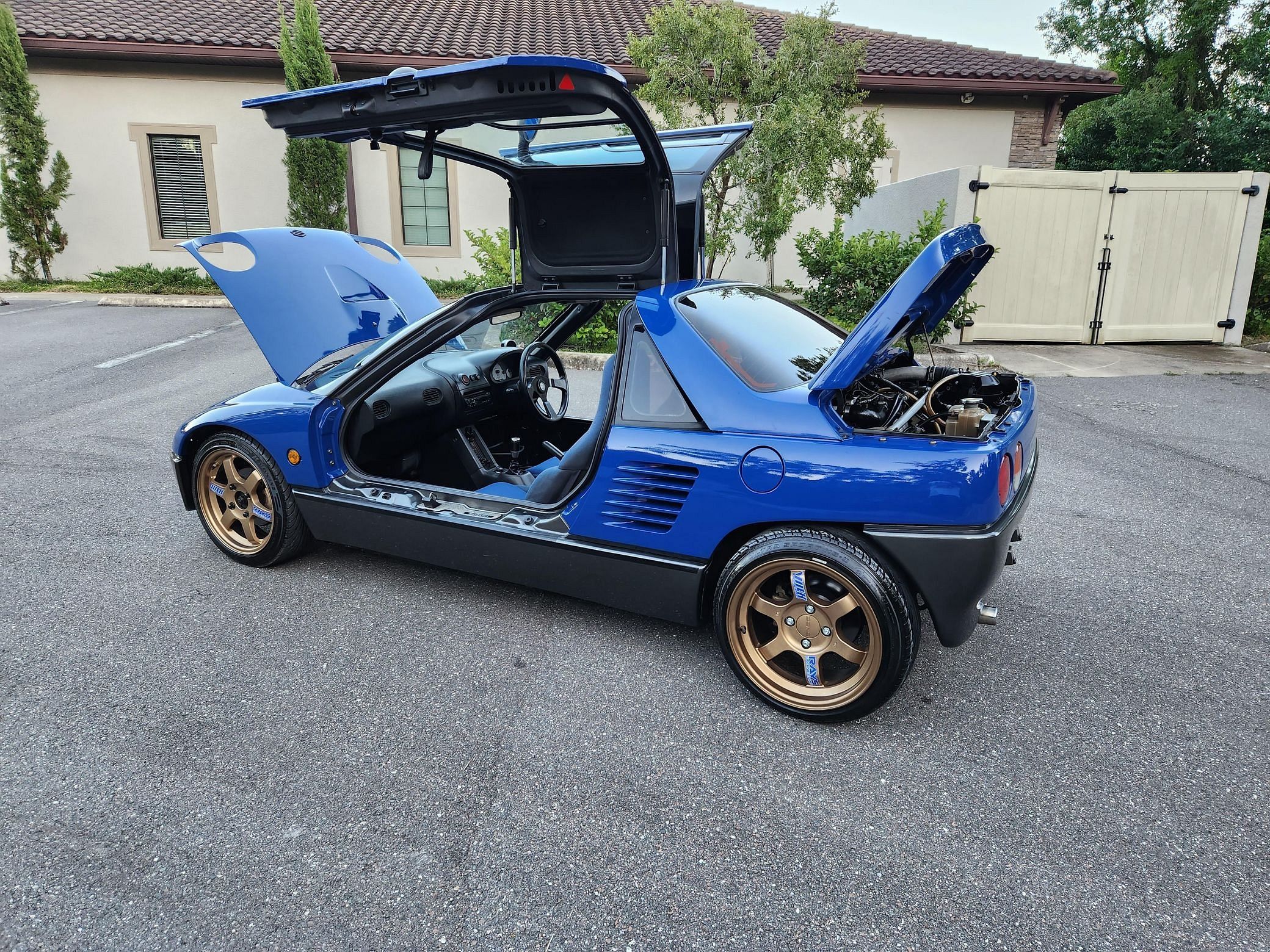 Rare Mid-Engine 1993 Suzuki Cara With Gullwing Doors Up For