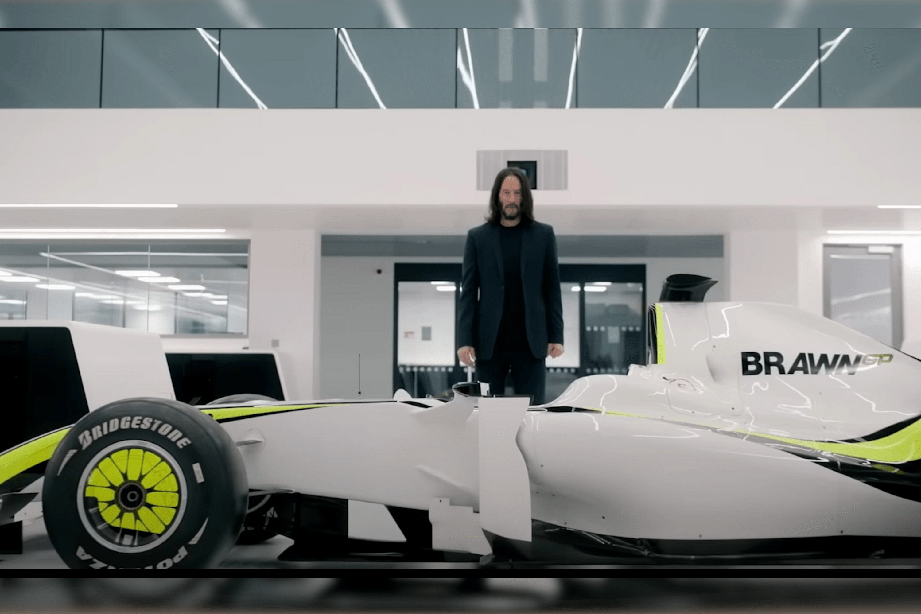 Watch The First Trailer For Keanu Reeves' Brawn GP Formula 1 Documentary