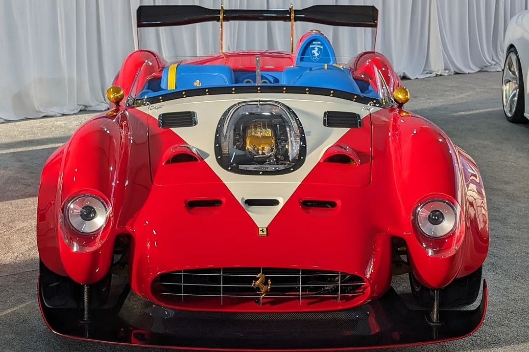 Ferrari 612 Scaglietti Transformed Into 500 TR Recreation For SEMA 