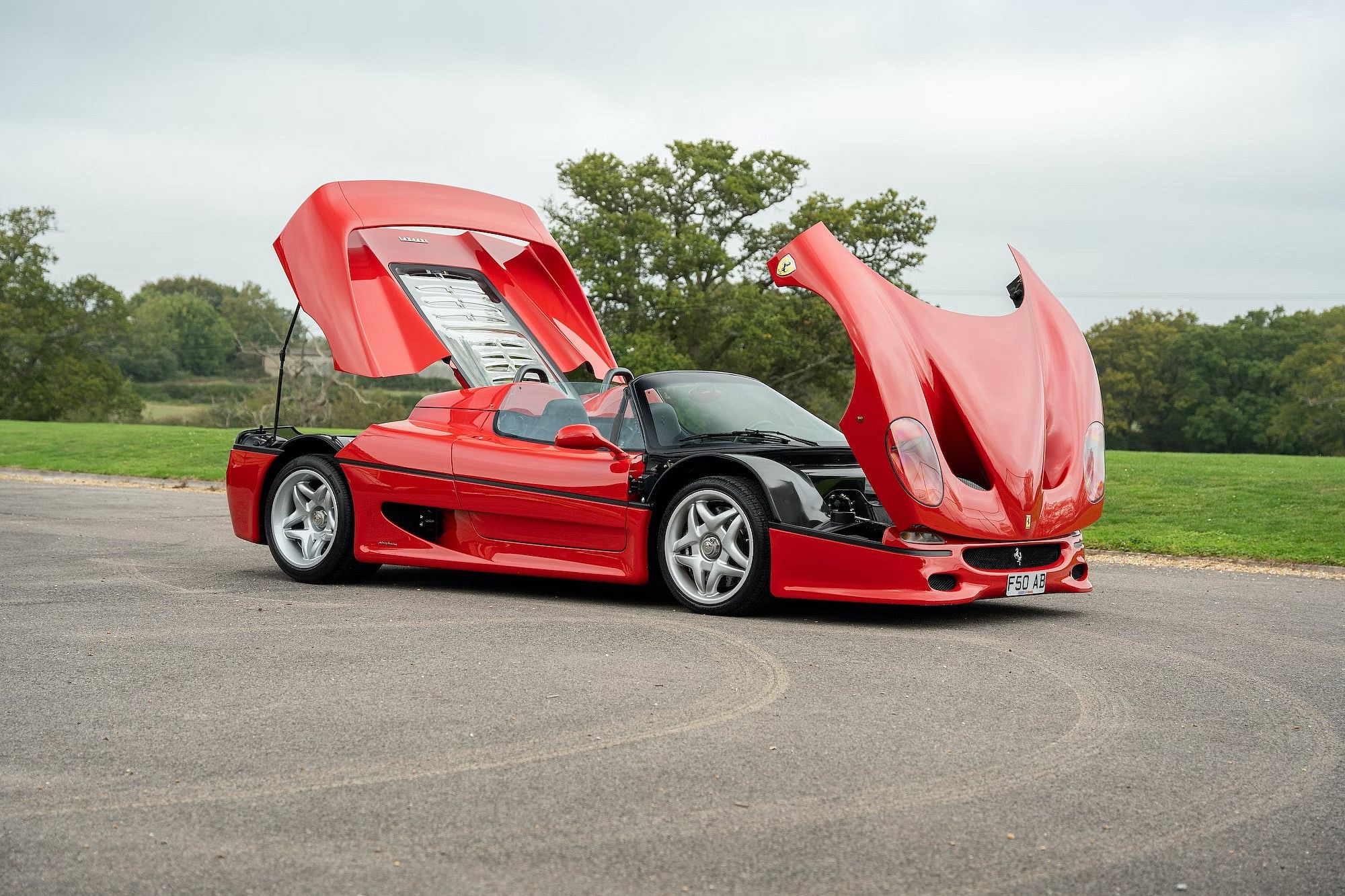 Rod Stewart's 10k-Mile Ferrari F50 Will Fetch A Fortune