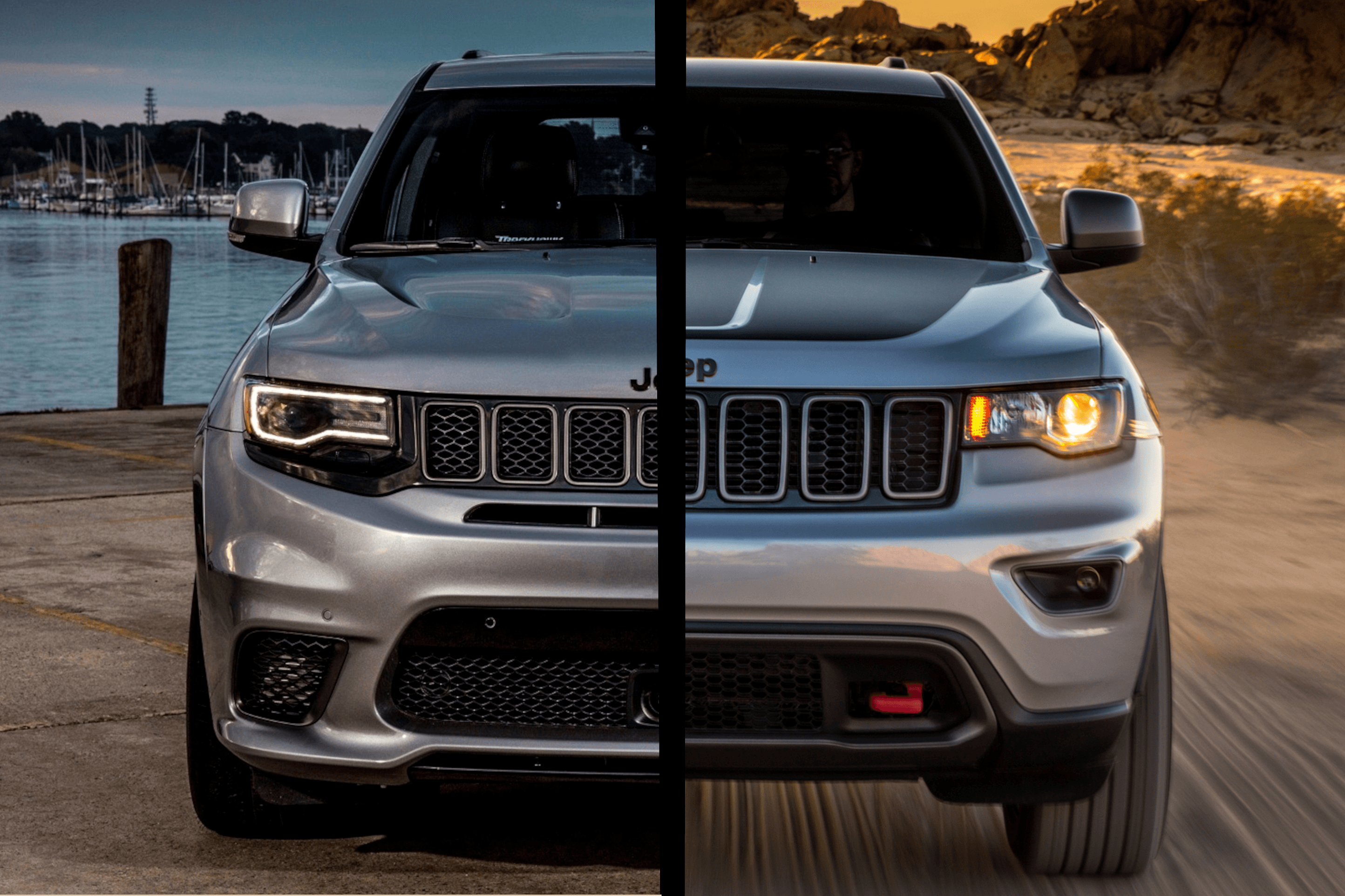 Jeep Trailhawk Vs Trackhawk Battle of Power: Ultimate SUV Showdown