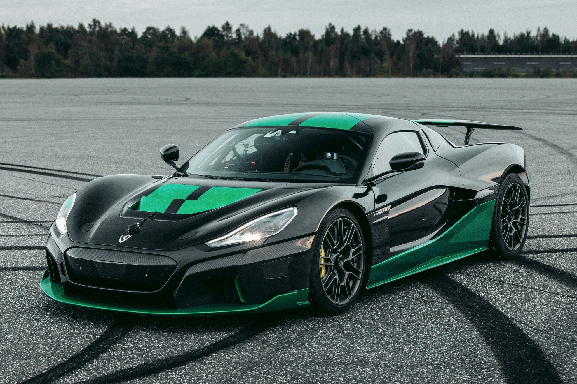 Rimac Nevera Becomes The World's Fastest Car... In Reverse