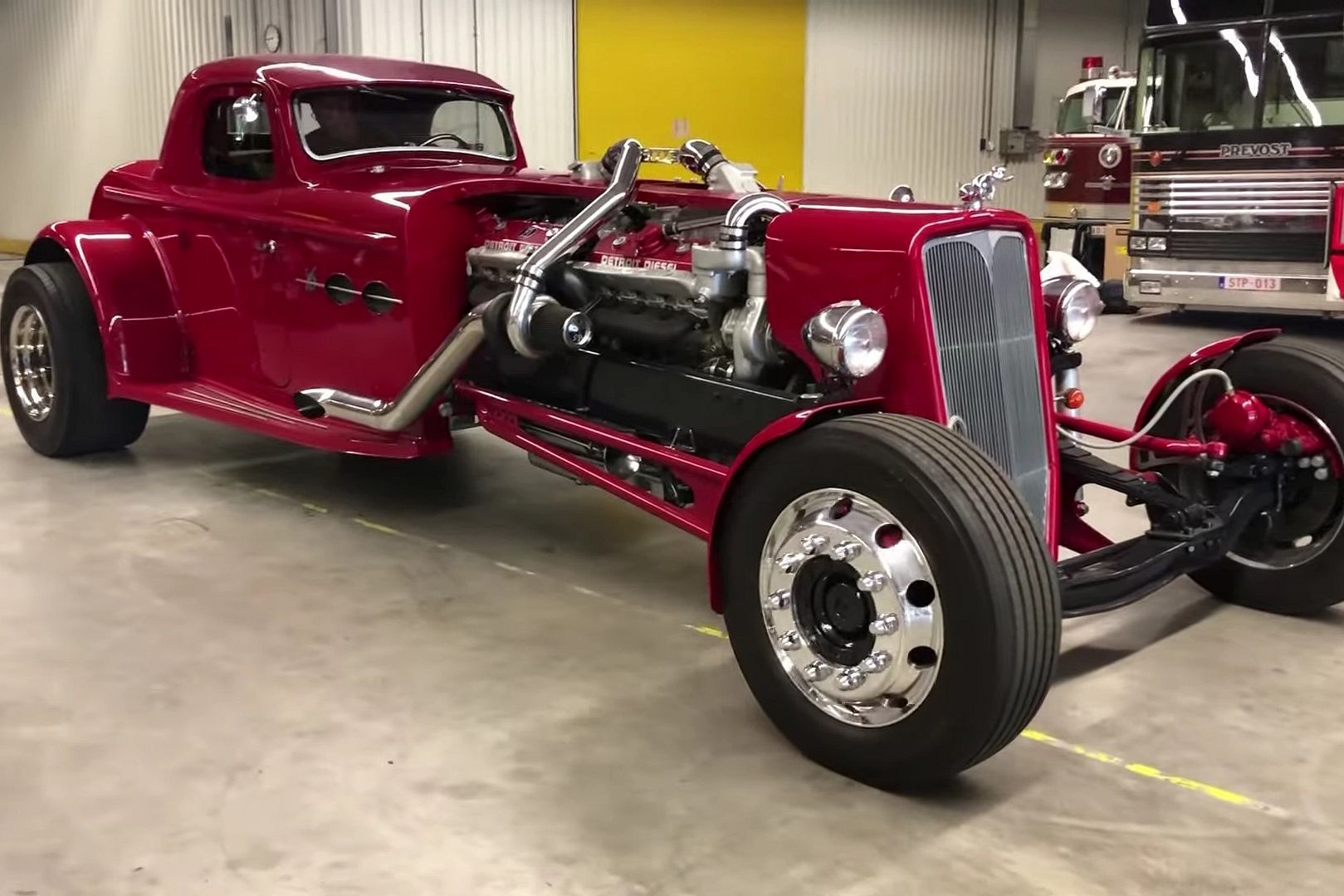 Twin-Turbo 18.6-Liter Diesel V16 Hot Rod Is One Wild Piece Of ...